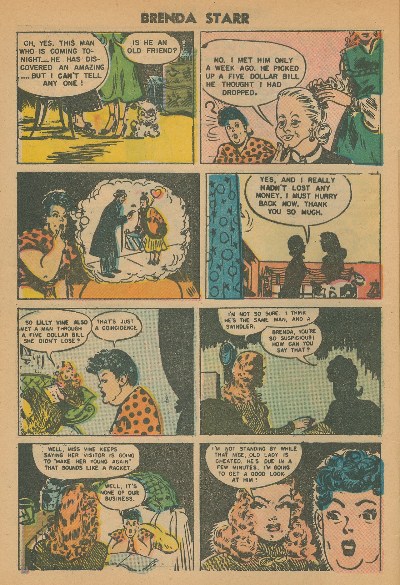 Read online Brenda Starr (1948) comic -  Issue #15 - 4