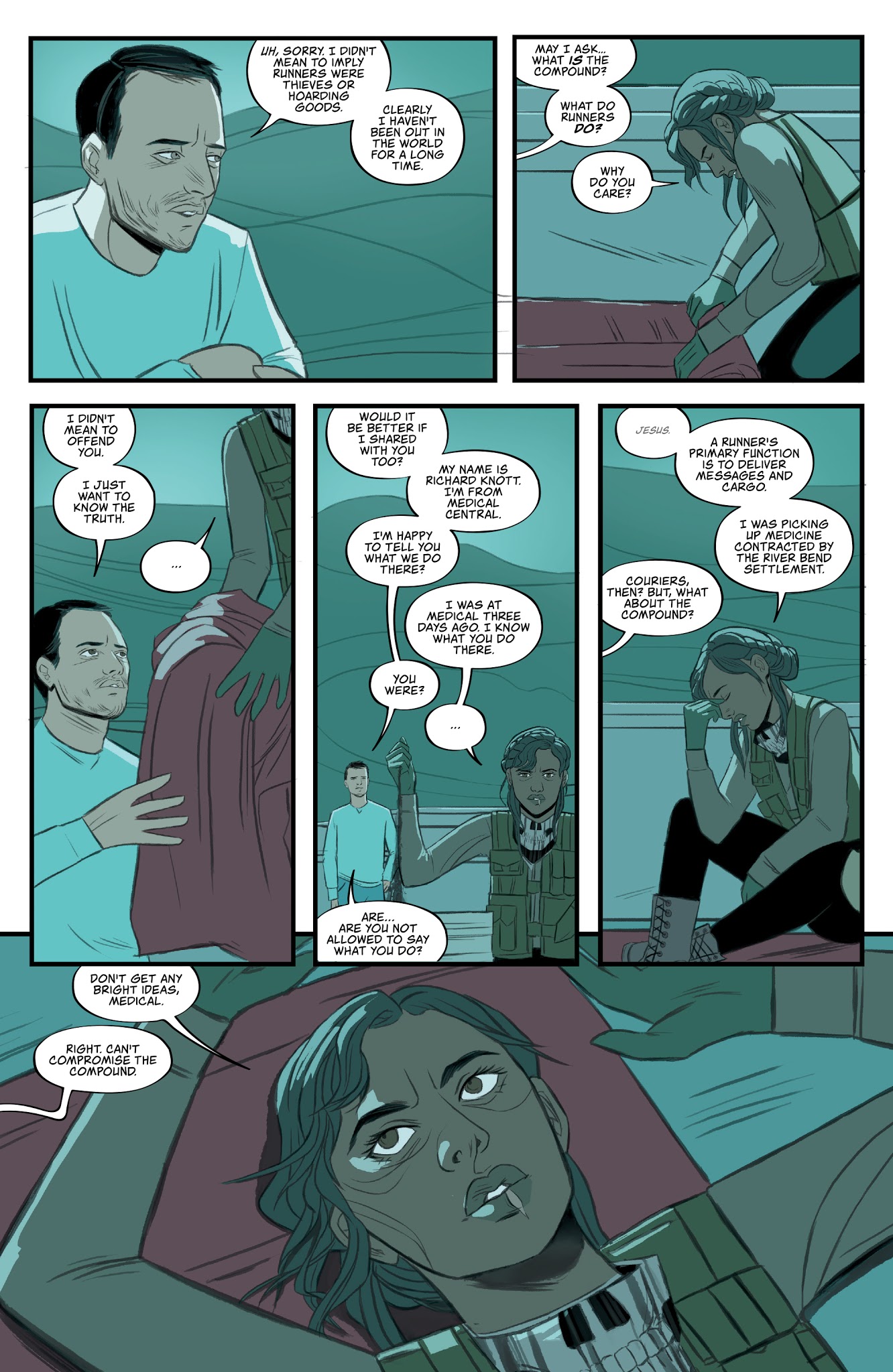 Read online The Wilds comic -  Issue #1 - 13