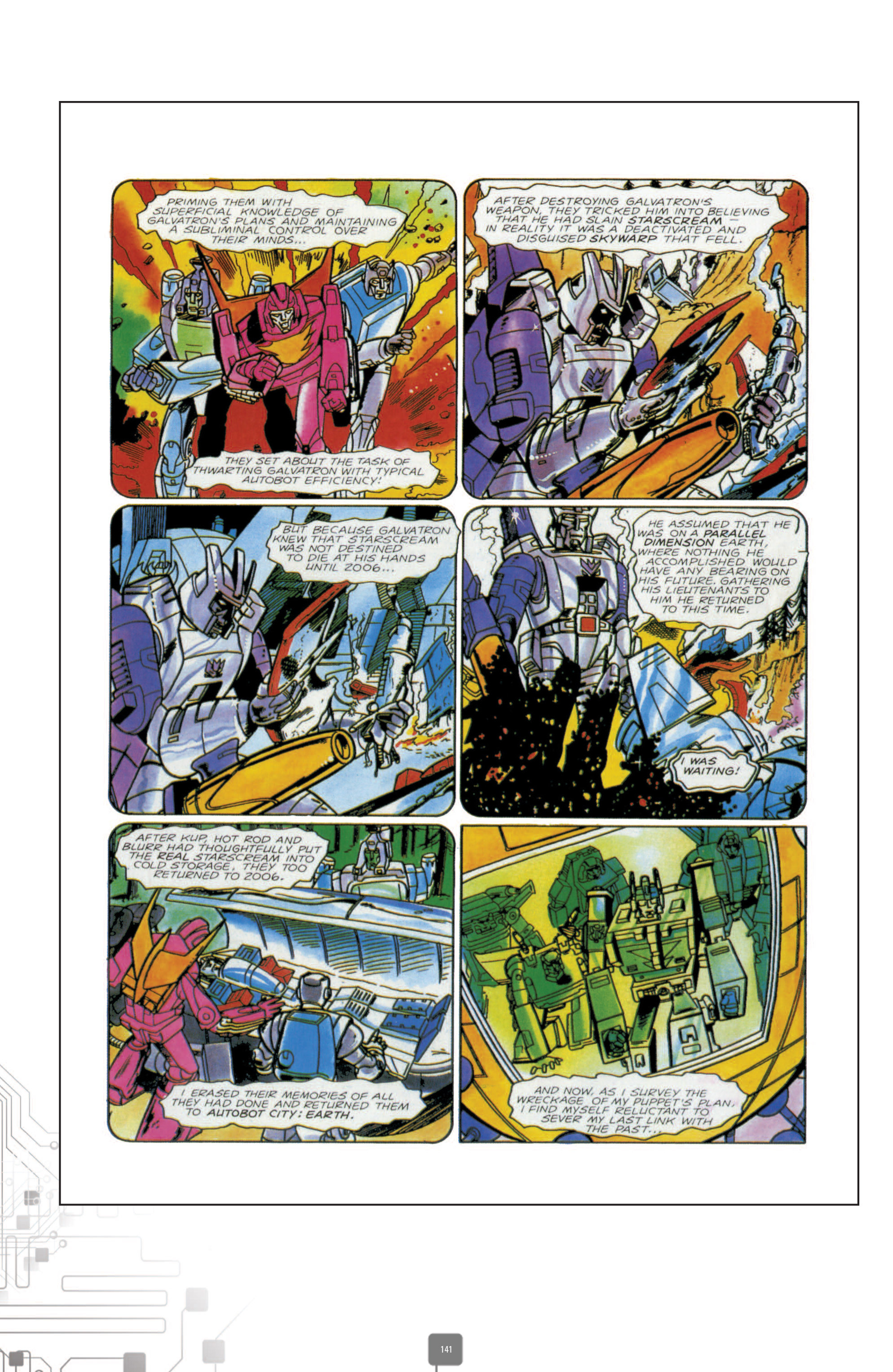 Read online The Transformers Classics UK comic -  Issue # TPB 3 - 142