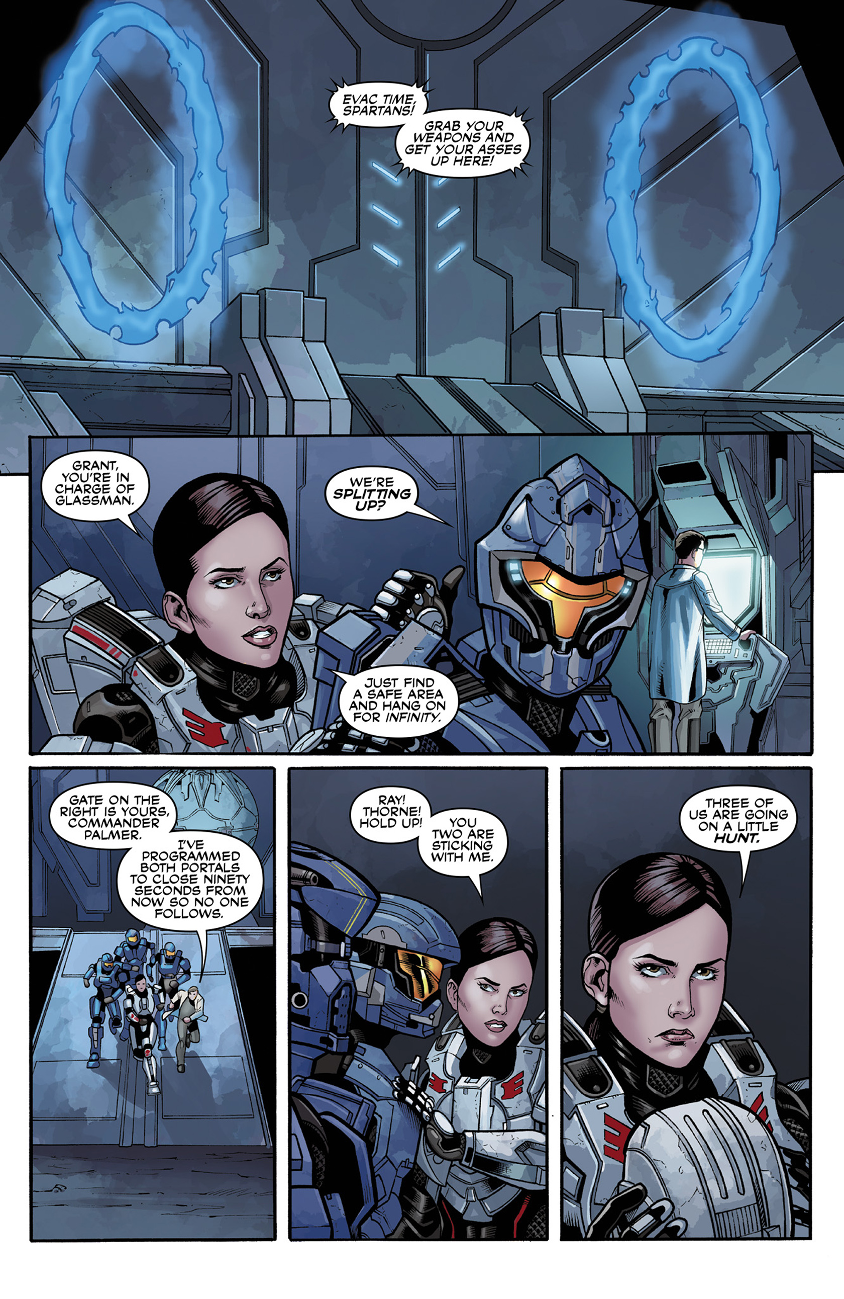 Read online Halo: Escalation comic -  Issue #15 - 18