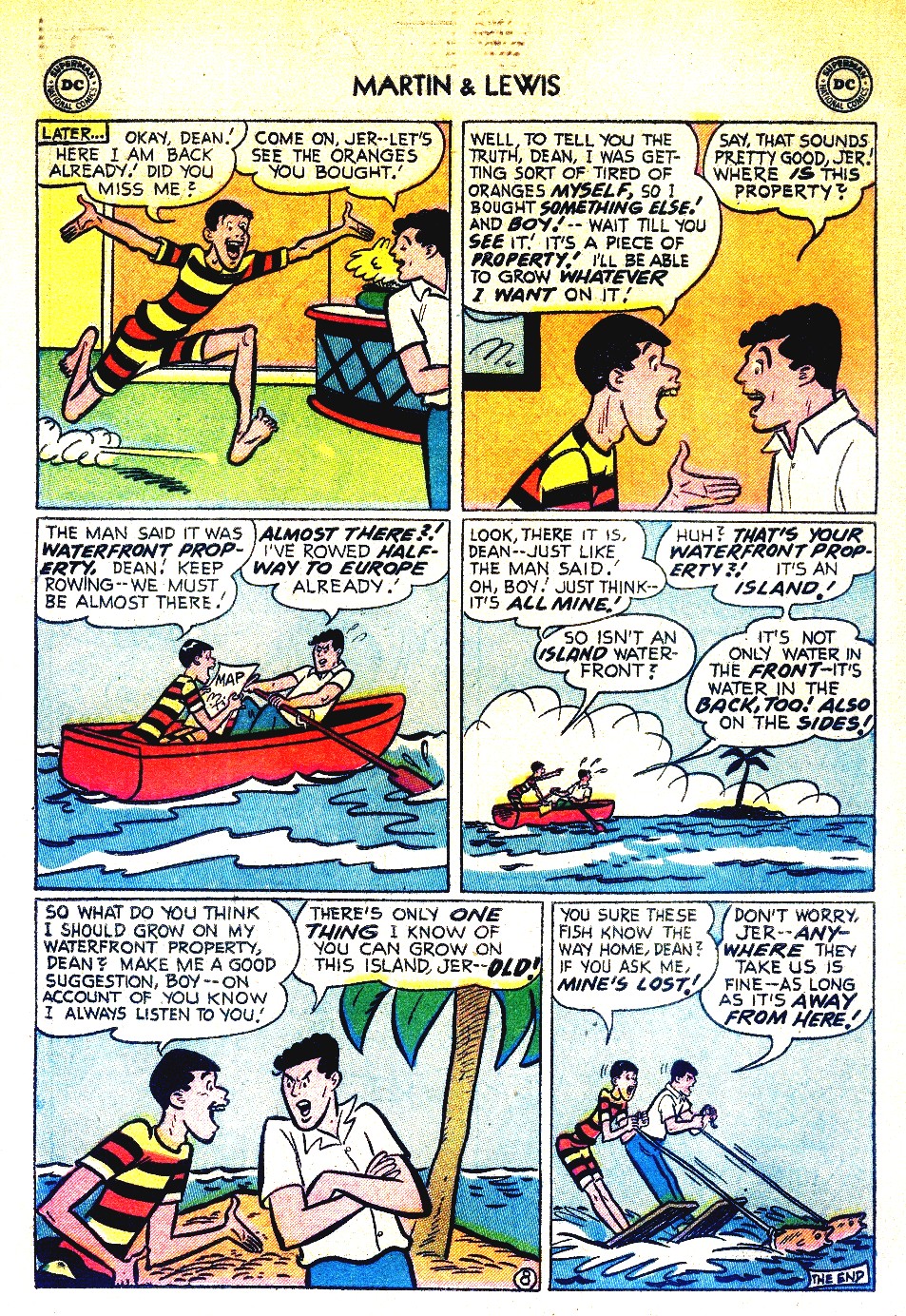 Read online The Adventures of Dean Martin and Jerry Lewis comic -  Issue #24 - 28