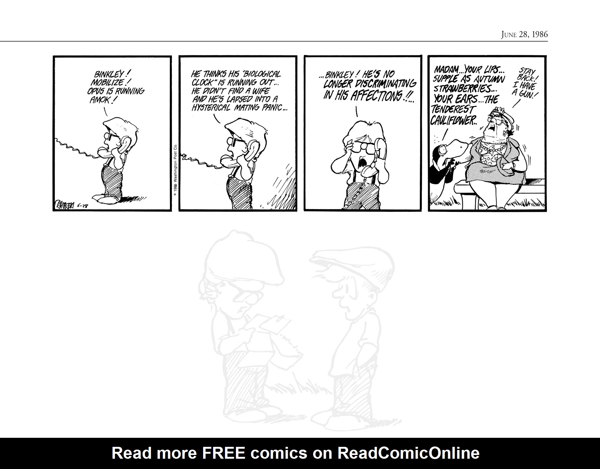 Read online The Bloom County Digital Library comic -  Issue # TPB 6 (Part 2) - 38