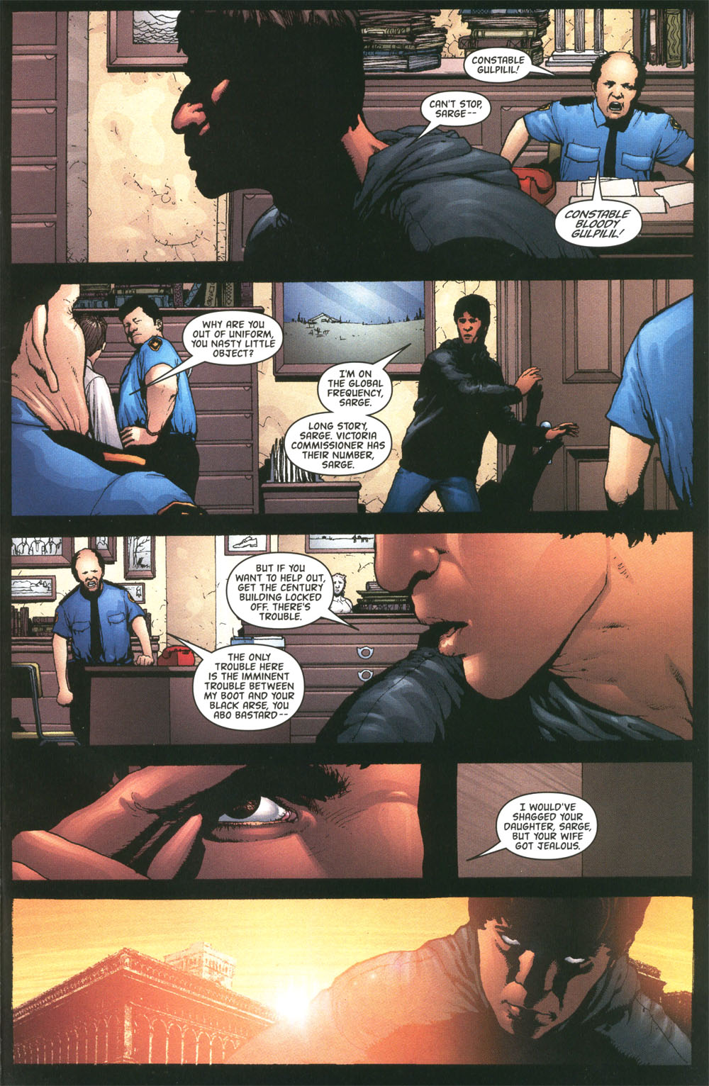 Read online Global Frequency comic -  Issue #4 - 4