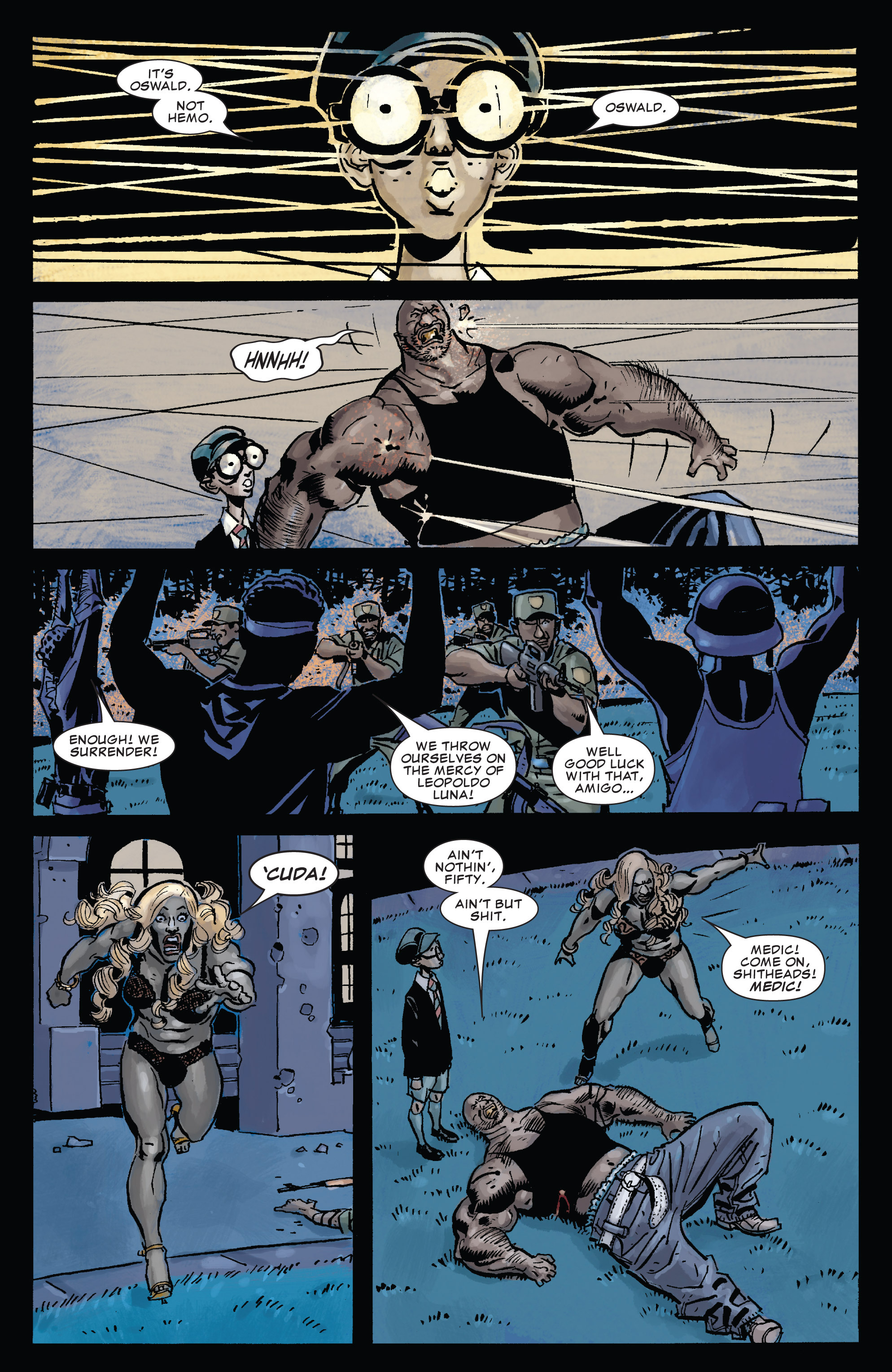 Read online Punisher MAX Presents: Barracuda comic -  Issue #3 - 22