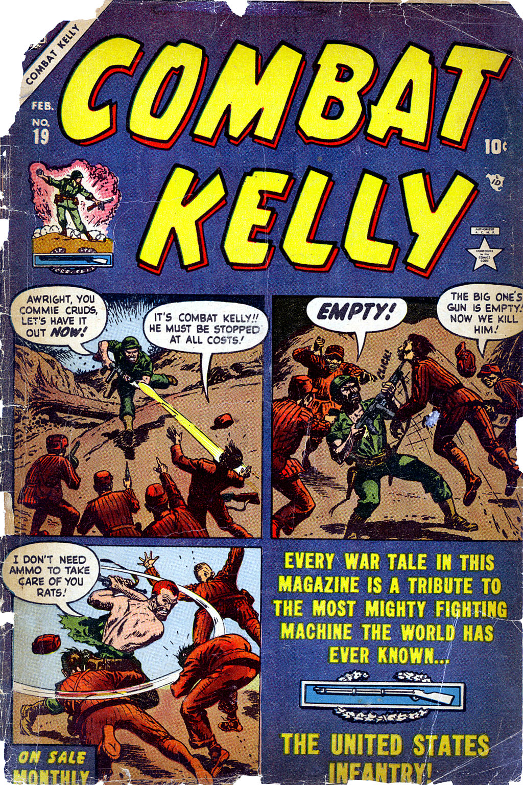 Read online Combat Kelly (1951) comic -  Issue #19 - 1