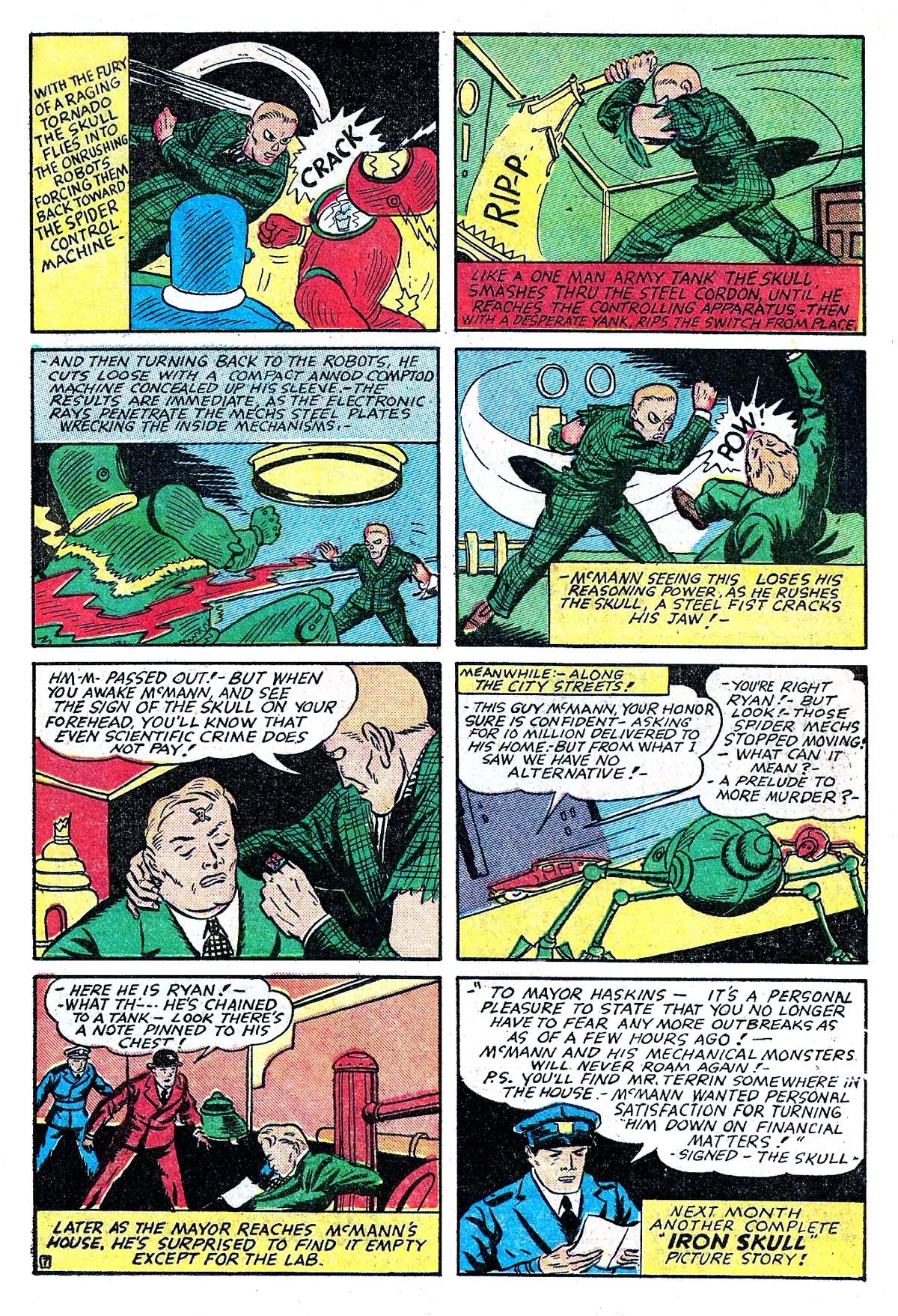 Read online Amazing Man Comics comic -  Issue #5 - 27