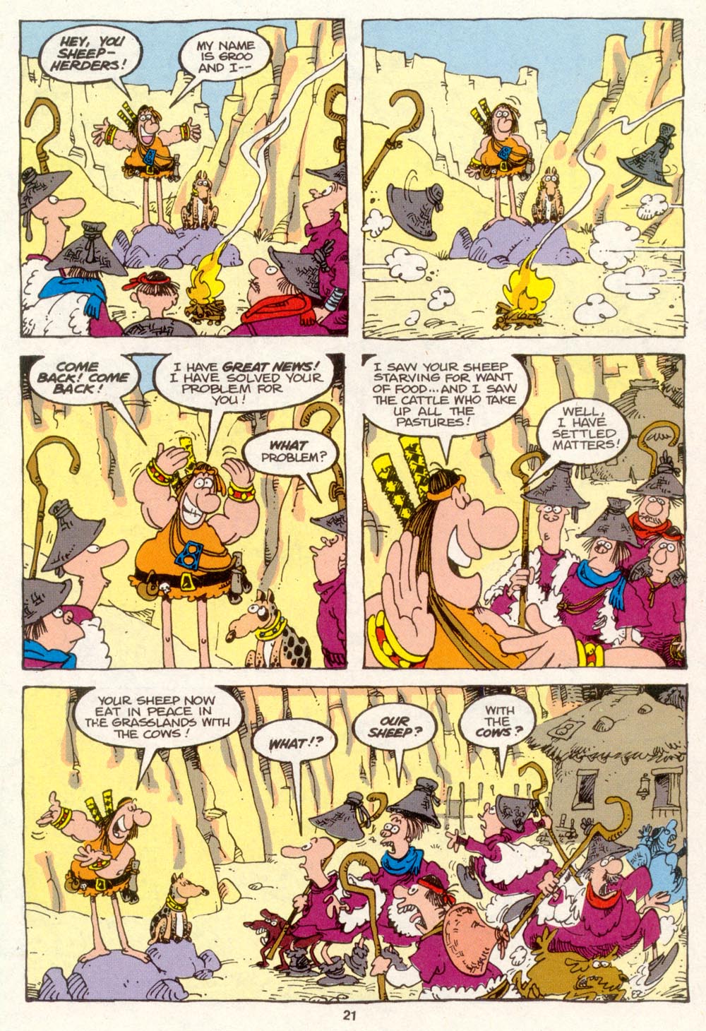 Read online Sergio Aragonés Groo the Wanderer comic -  Issue #88 - 22