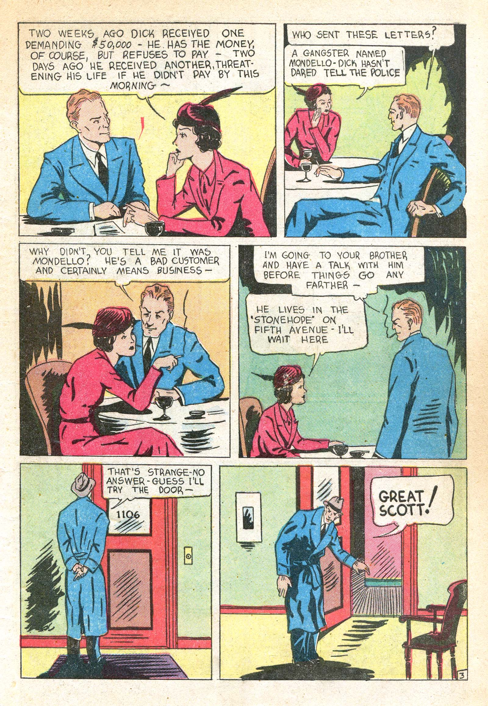 Read online Keen Detective Funnies comic -  Issue #6 - 37