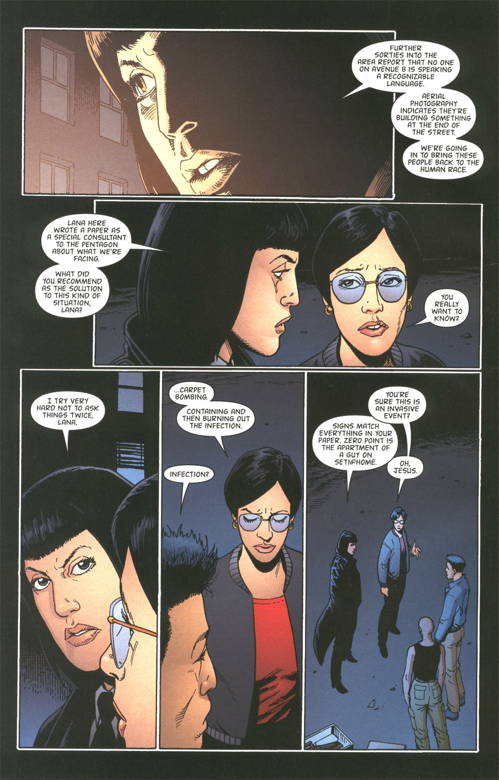 Read online Global Frequency comic -  Issue #3 - 10