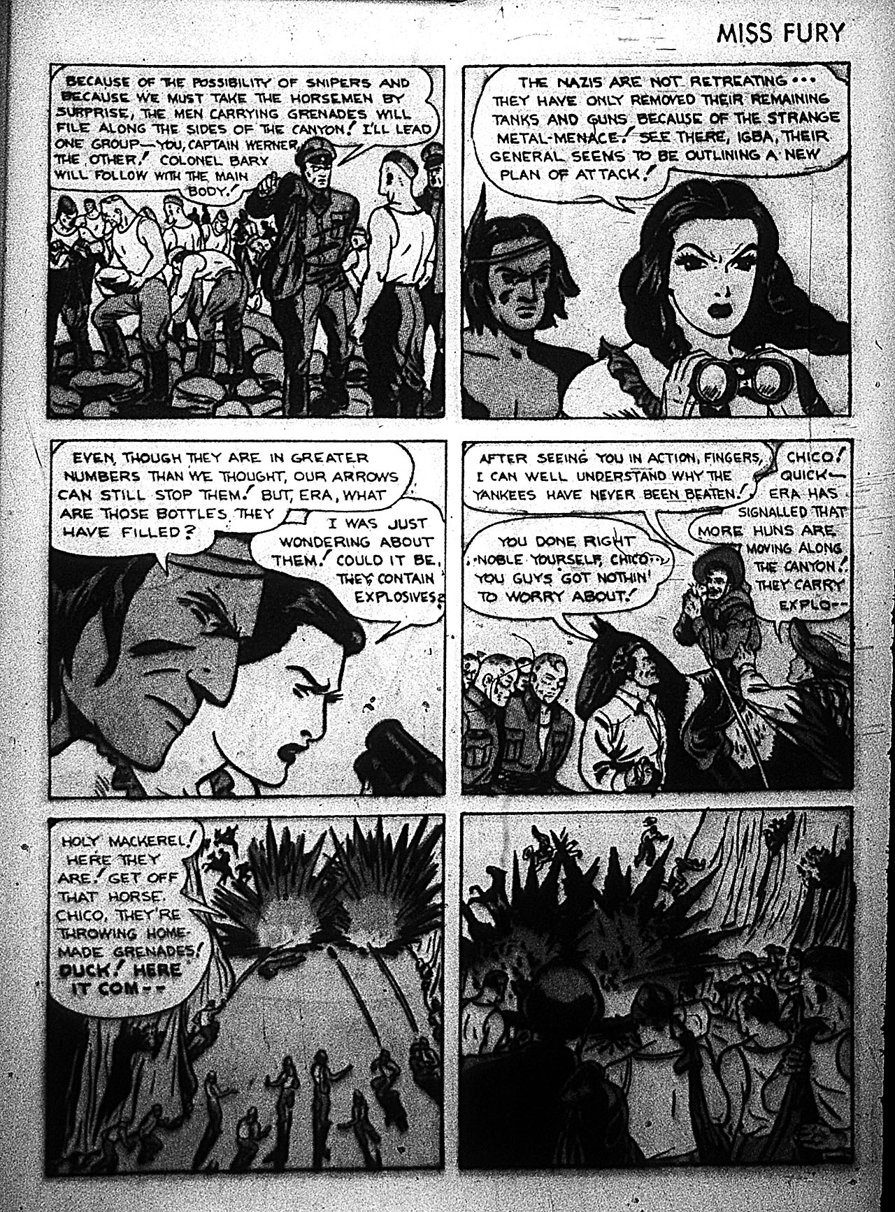Read online Miss Fury (1942) comic -  Issue #3 - 39