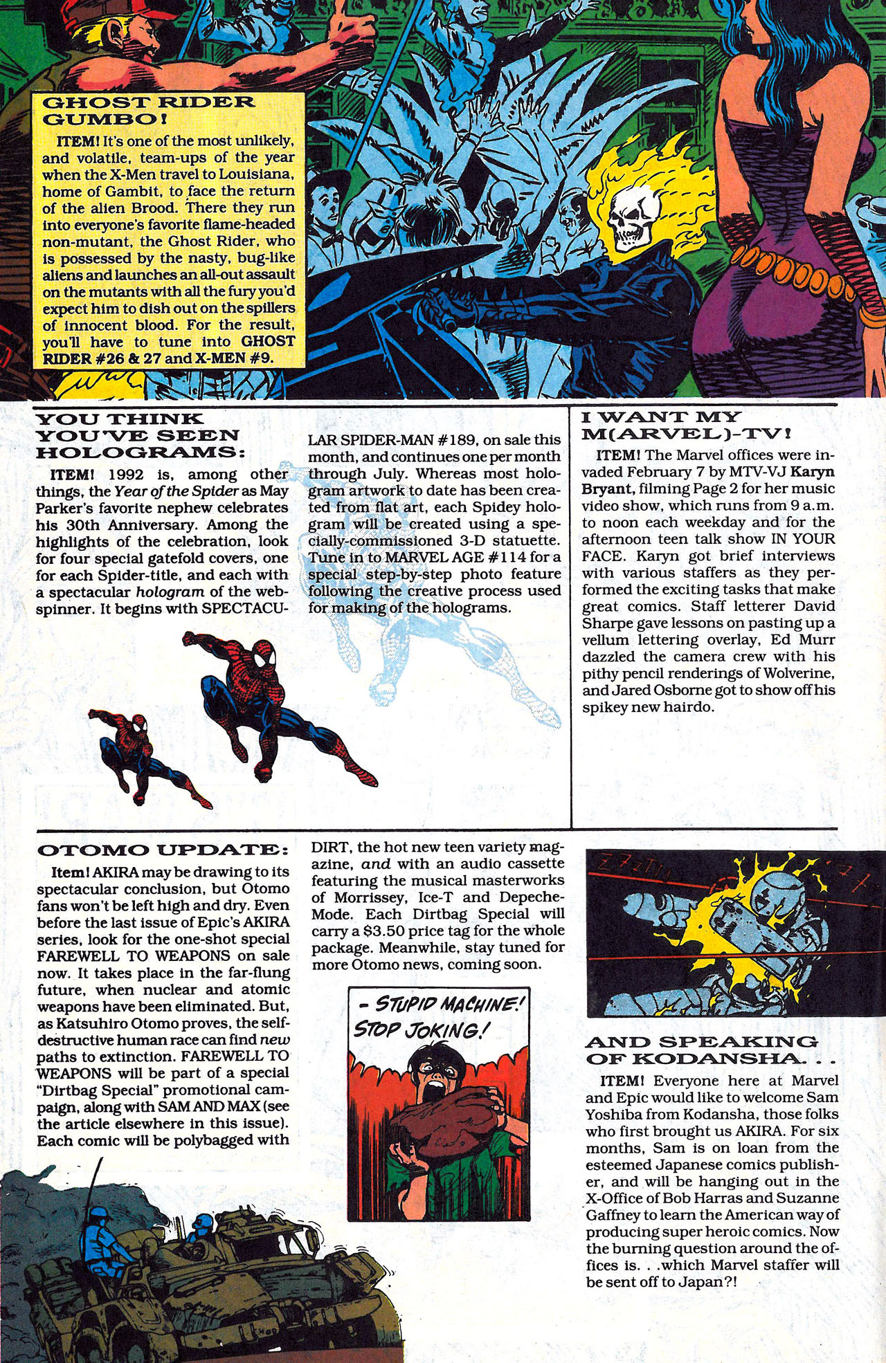 Read online Marvel Age comic -  Issue #113 - 4