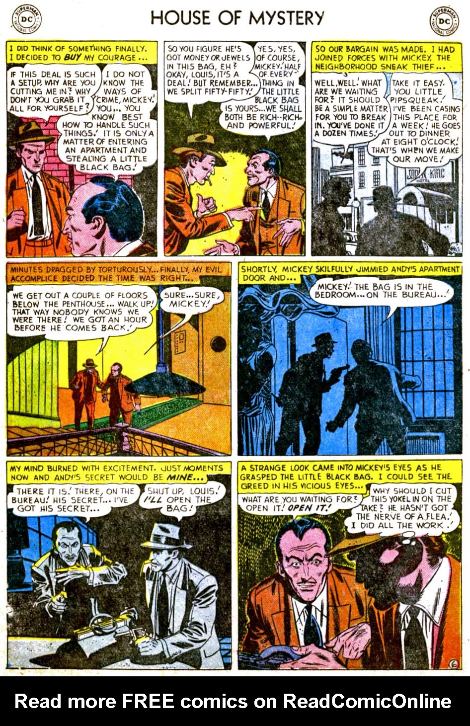 Read online House of Mystery (1951) comic -  Issue #9 - 8