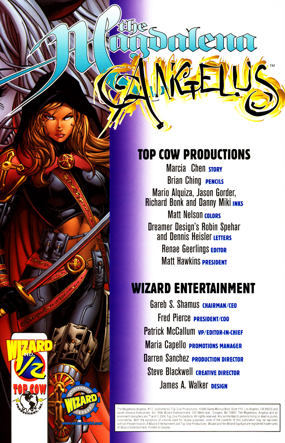 Read online Magdalena/Angelus comic -  Issue # Full - 3