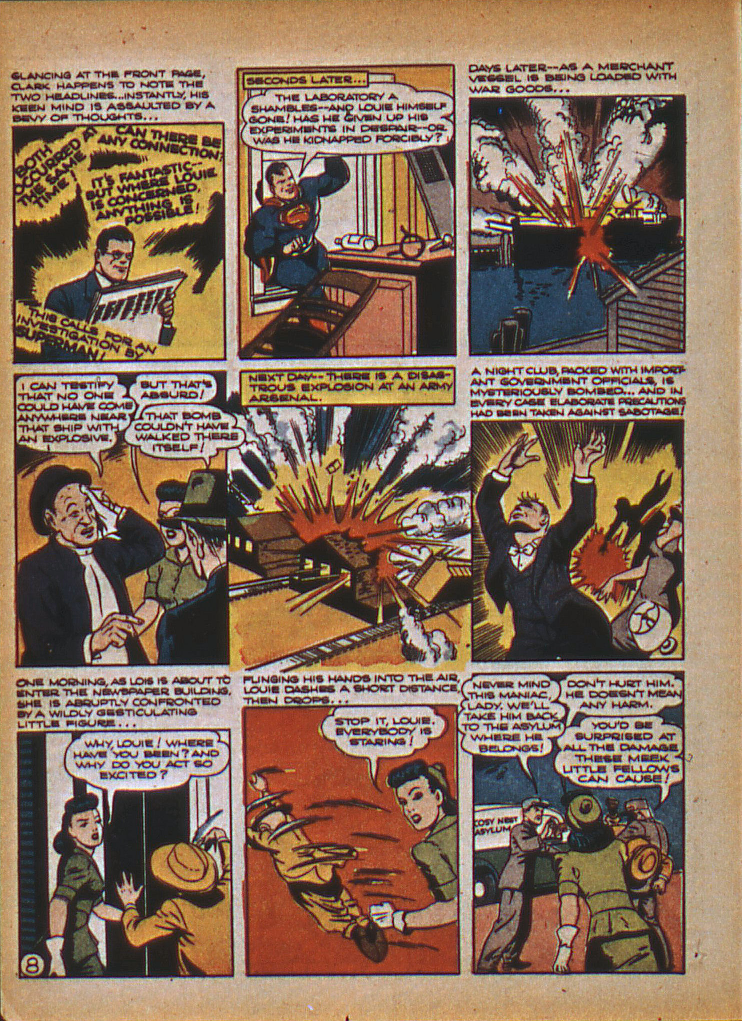 Read online Superman (1939) comic -  Issue #24 - 25