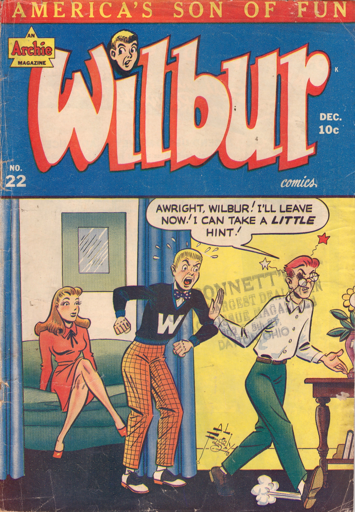Read online Wilbur Comics comic -  Issue #22 - 1