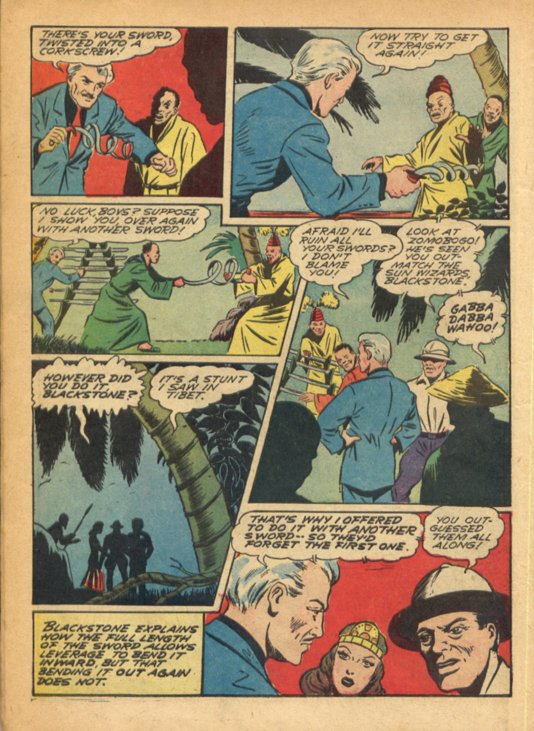 Read online Super-Magician Comics comic -  Issue #6 - 16