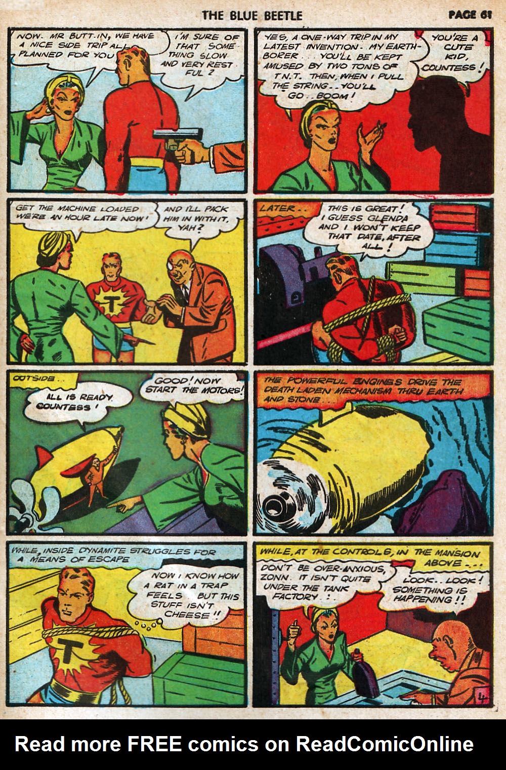 Read online The Blue Beetle comic -  Issue #8 - 62