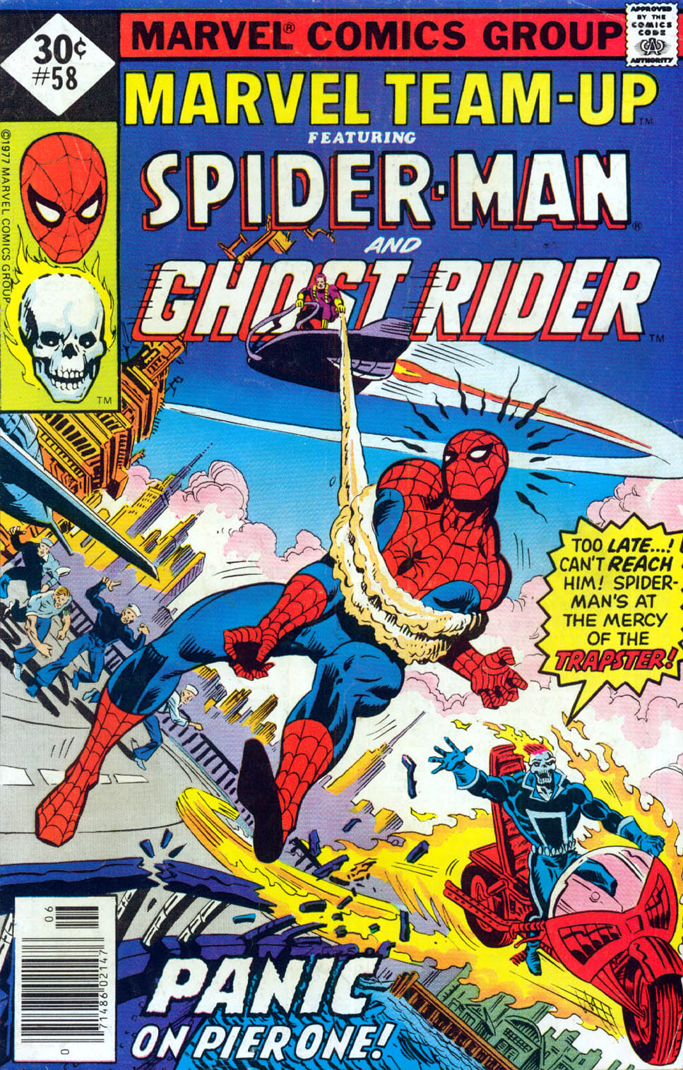 Read online Marvel Team-Up (1972) comic -  Issue #58 - 1