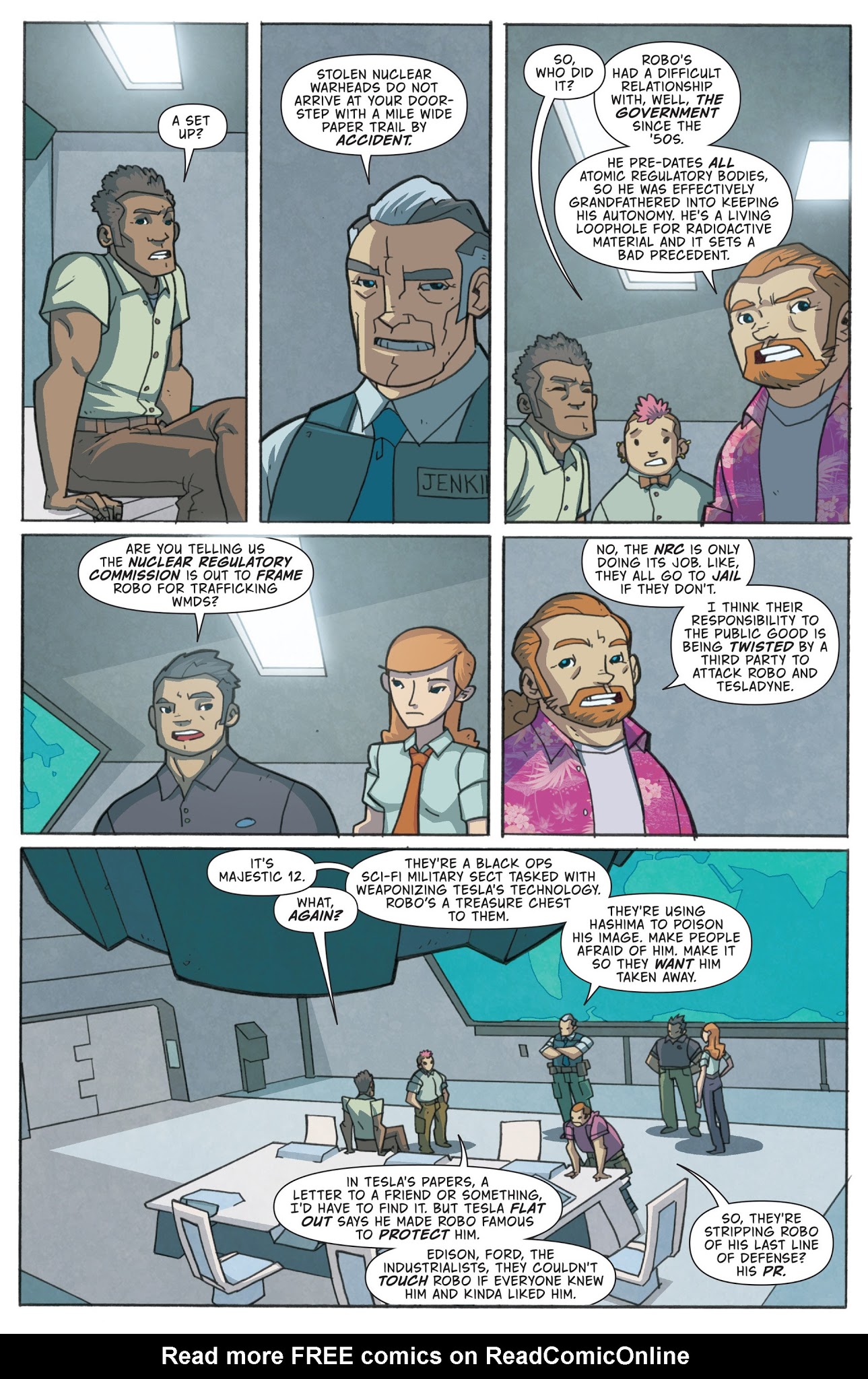 Read online Atomic Robo and the Savage Sword of Dr. Dinosaur comic -  Issue #2 - 7