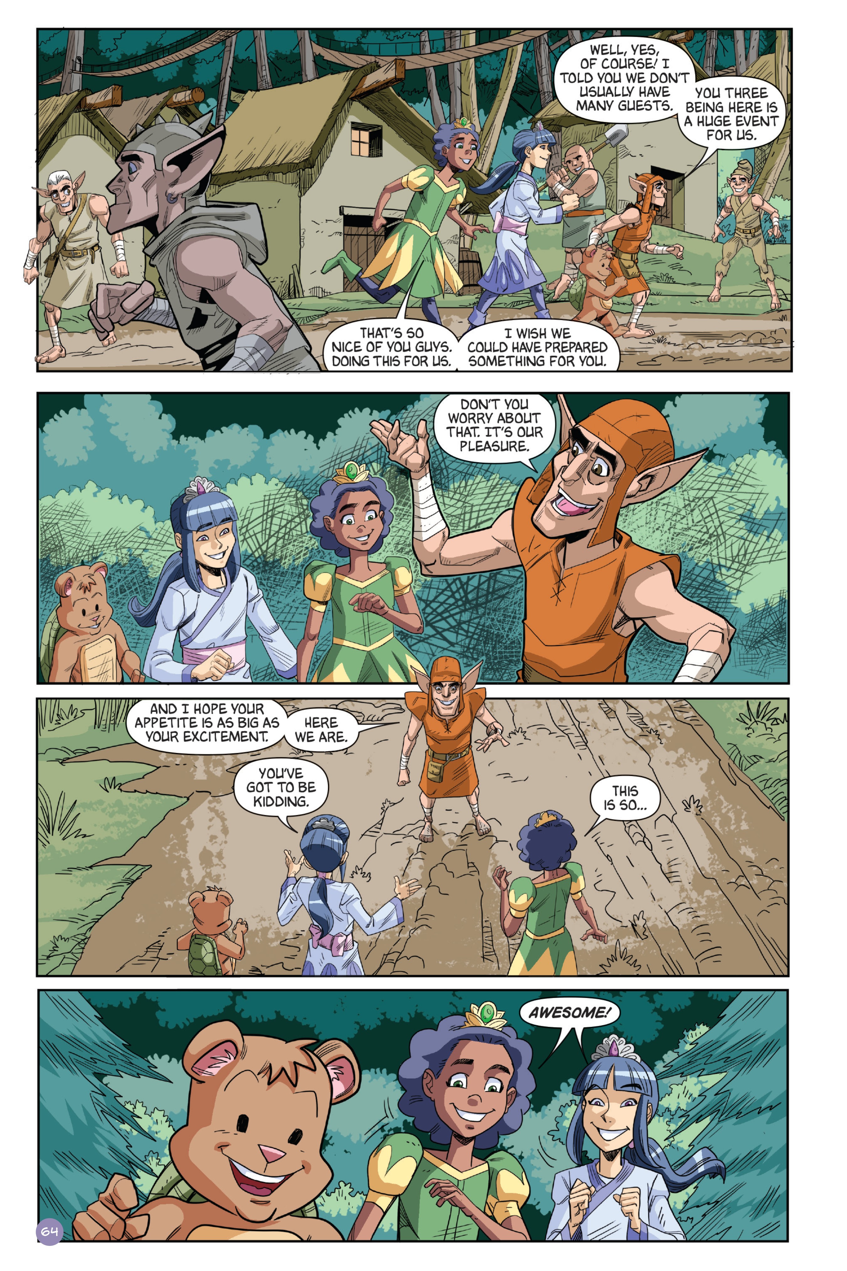 Read online Princess Ninjas comic -  Issue # TPB - 65