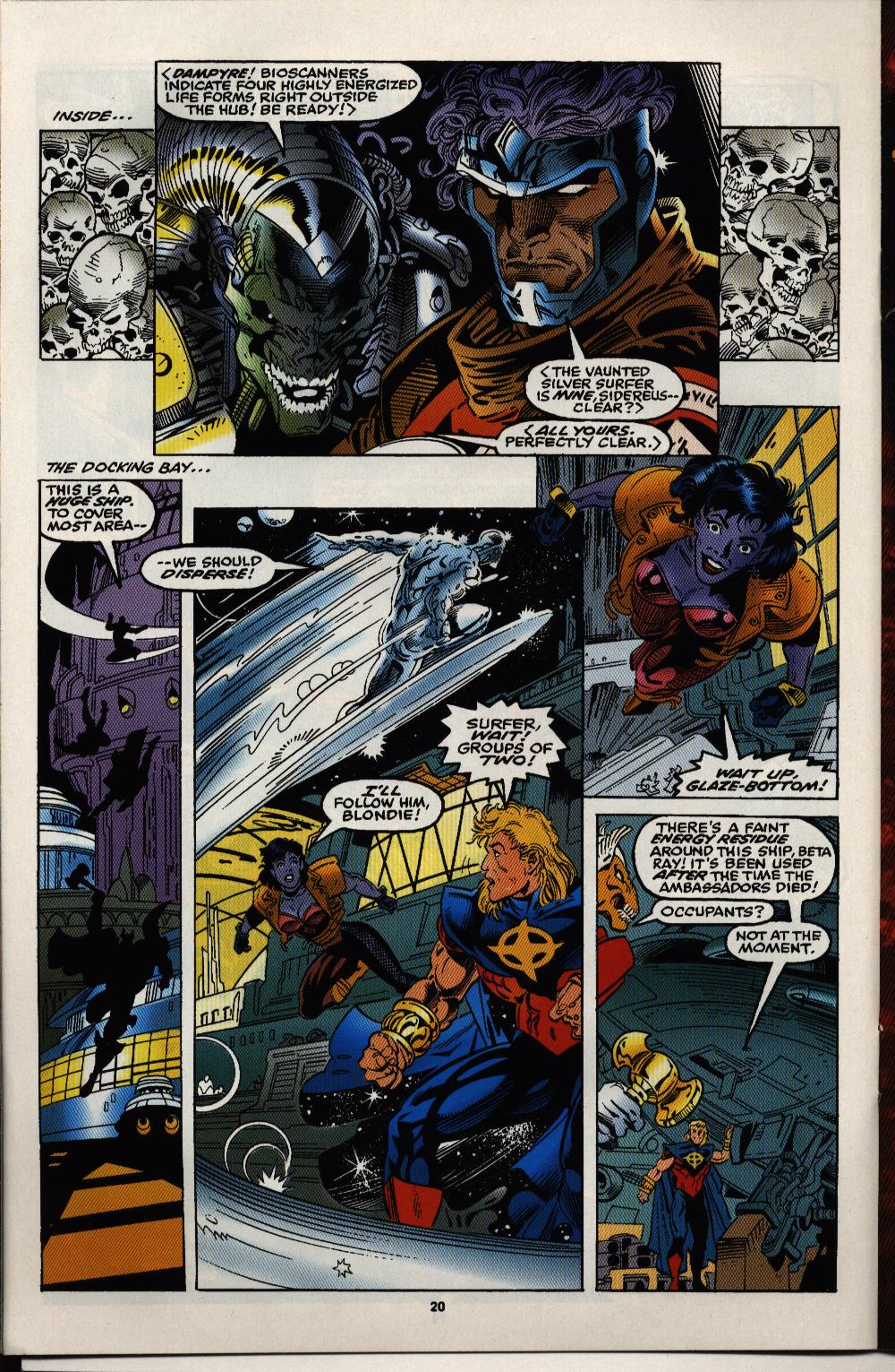 Read online Starmasters comic -  Issue #3 - 16