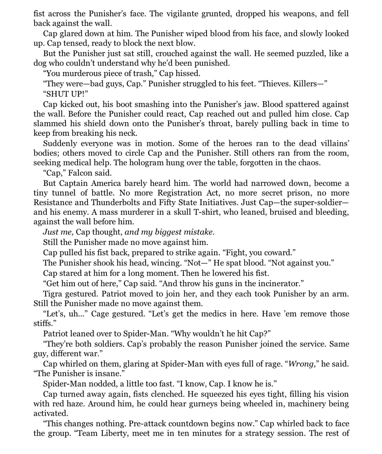 Read online Civil War Prose Novel comic -  Issue # TPB (Part 2) - 73