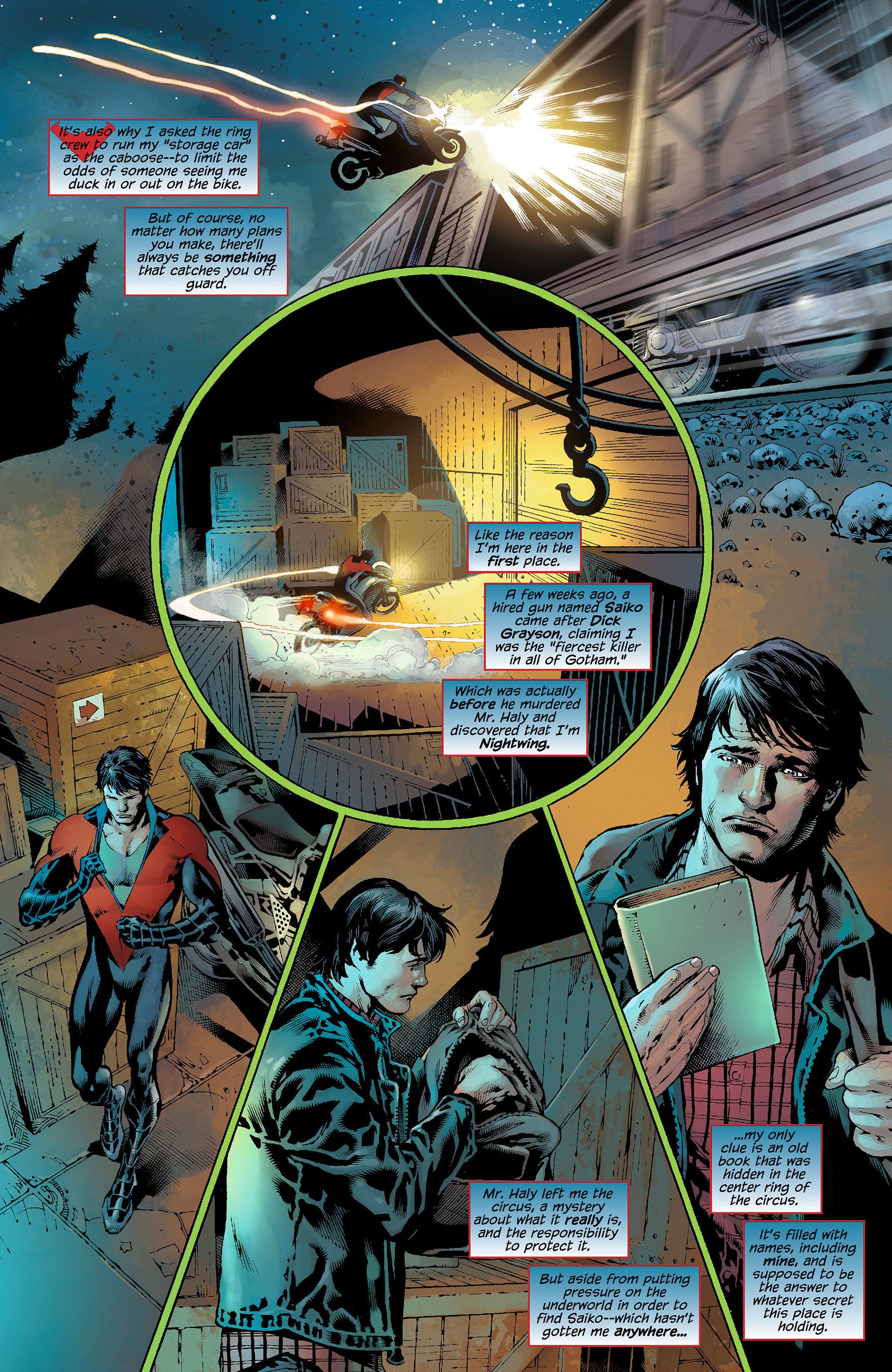 Read online Nightwing (2011) comic -  Issue #5 - 5