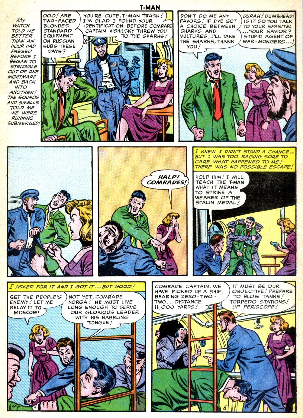 Read online T-Man: World Wide Trouble Shooter comic -  Issue #35 - 7