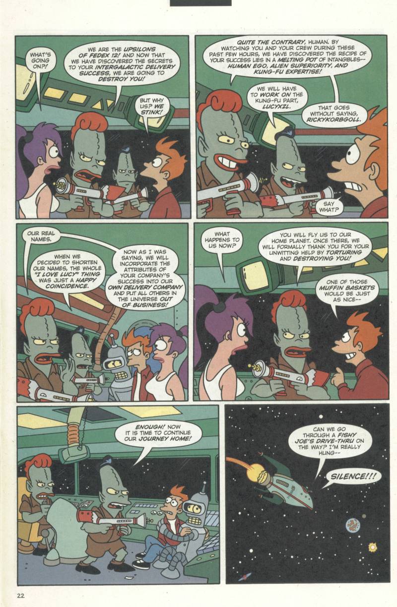 Read online Futurama Comics comic -  Issue #2 - 24