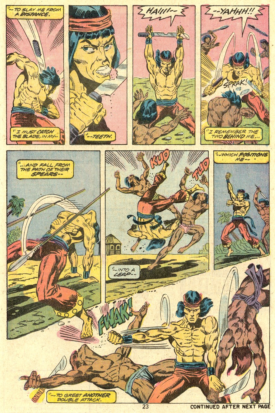 Read online Master of Kung Fu (1974) comic -  Issue #25 - 14