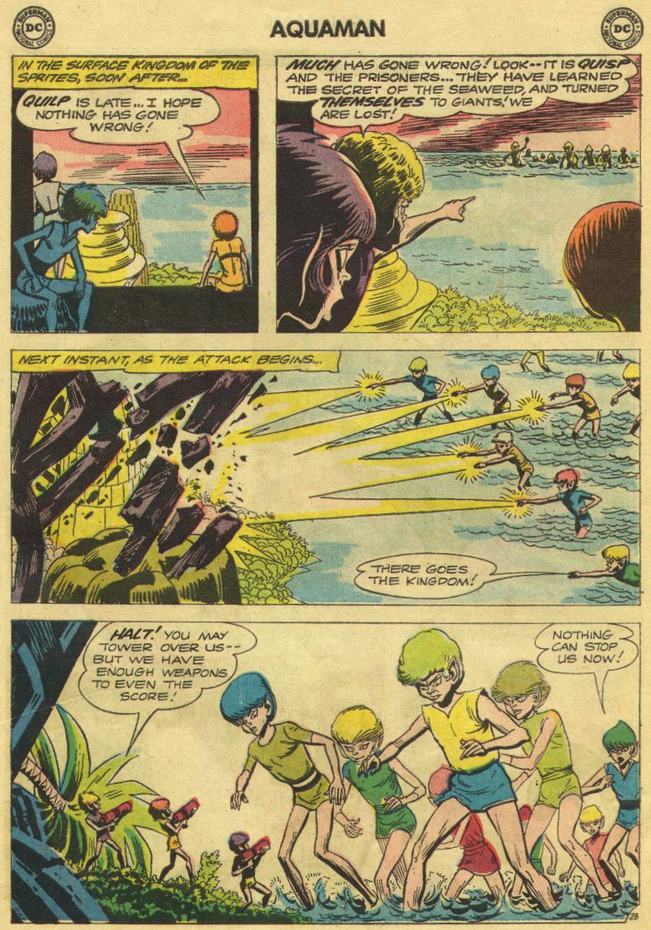 Read online Aquaman (1962) comic -  Issue #10 - 30