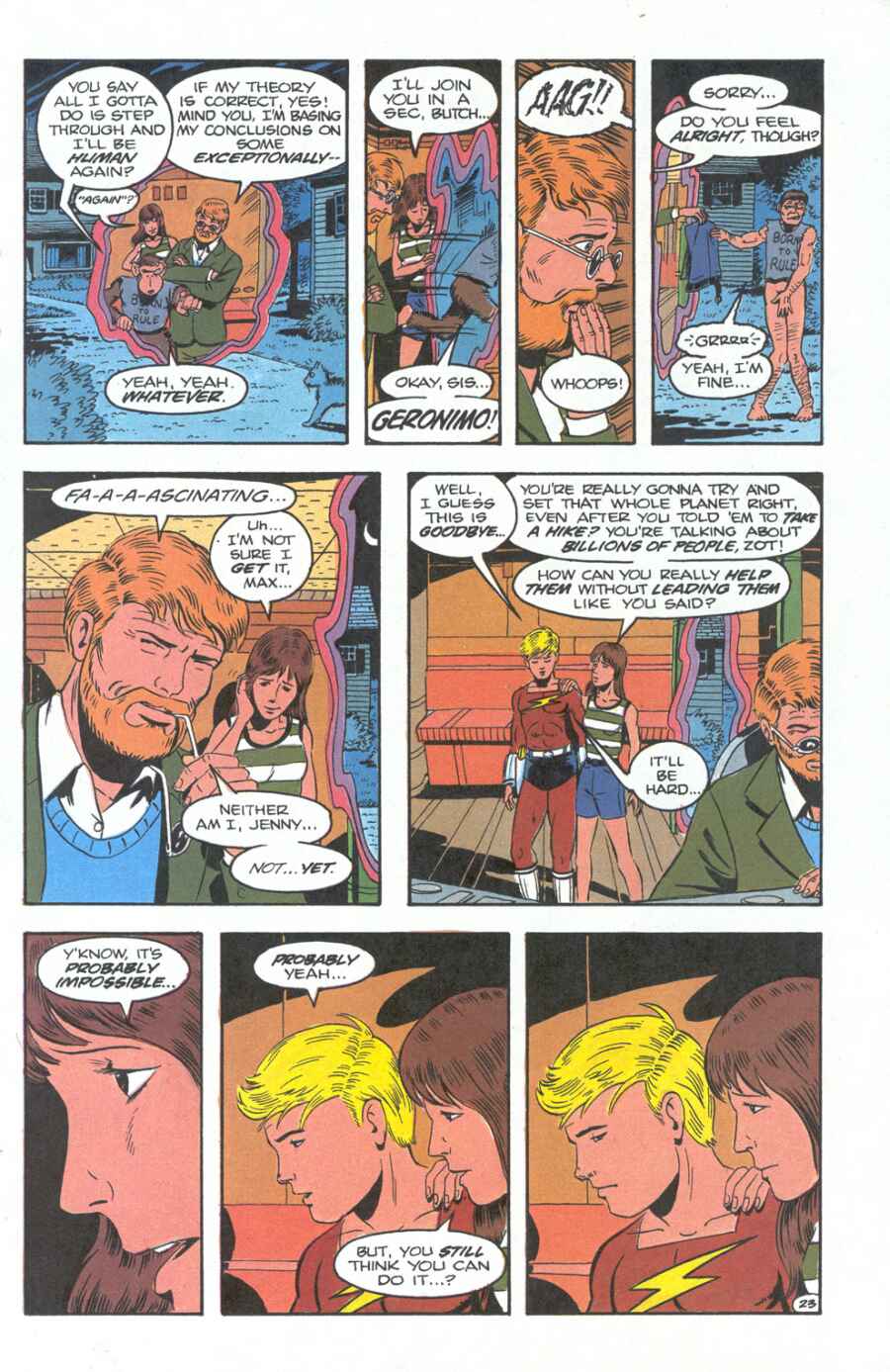 Read online Zot! comic -  Issue #10 - 23