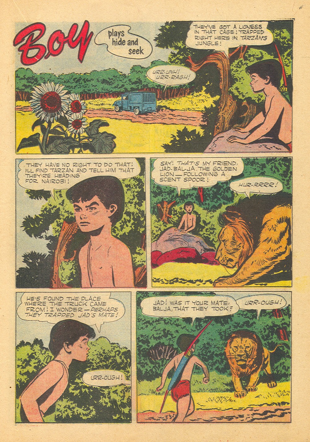 Read online Tarzan (1948) comic -  Issue #60 - 19
