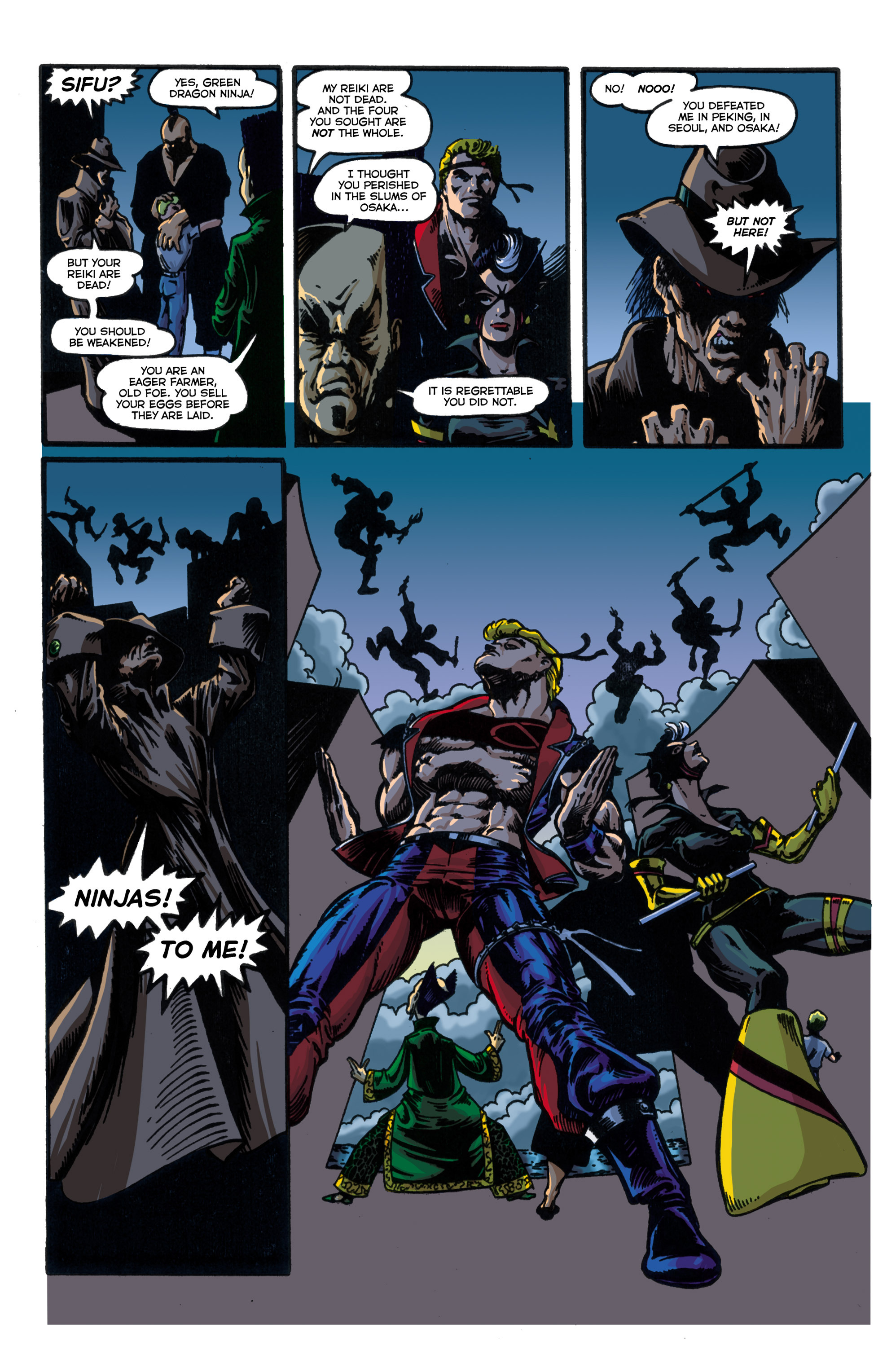 Read online Murciélaga She-Bat comic -  Issue #15 - 16