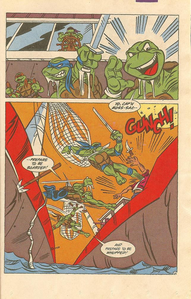 Read online Teenage Mutant Ninja Turtles Adventures (1989) comic -  Issue #17 - 22