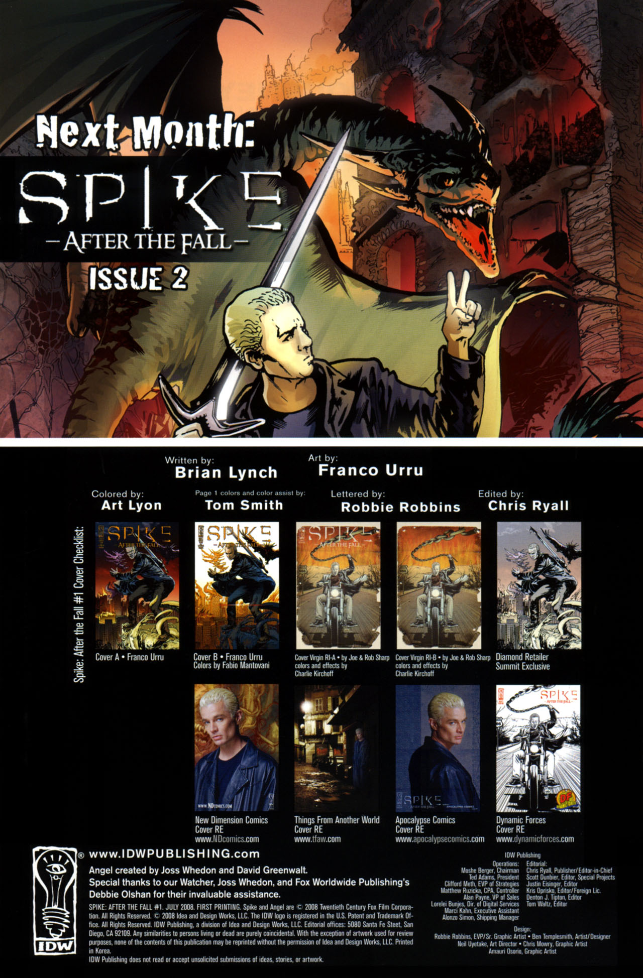 Read online Spike: After the Fall comic -  Issue #1 - 26
