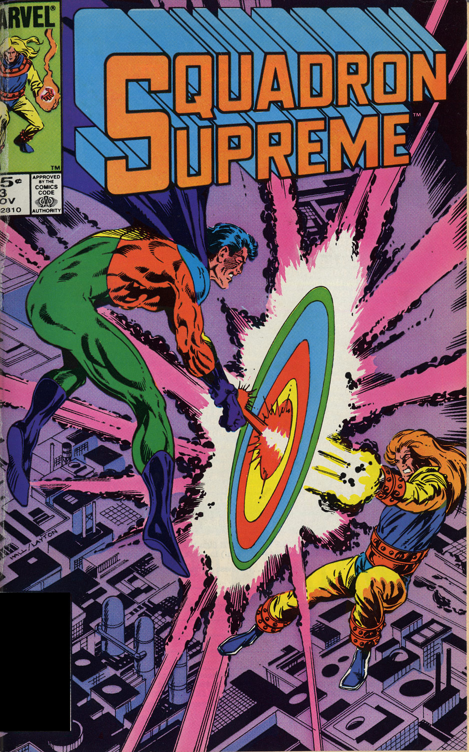 Read online Squadron Supreme (1985) comic -  Issue #3 - 1