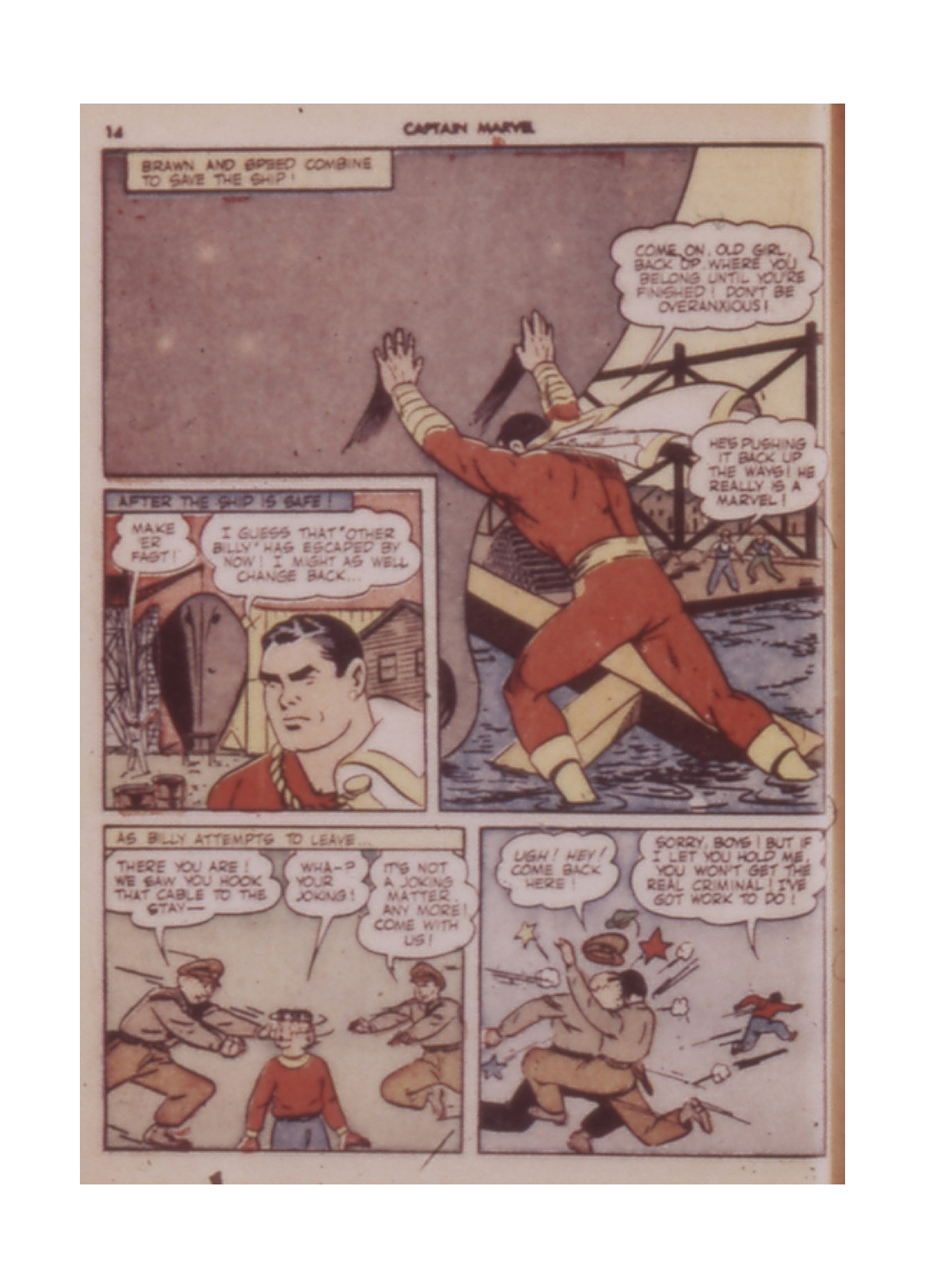 Read online Captain Marvel Adventures comic -  Issue #22 - 15