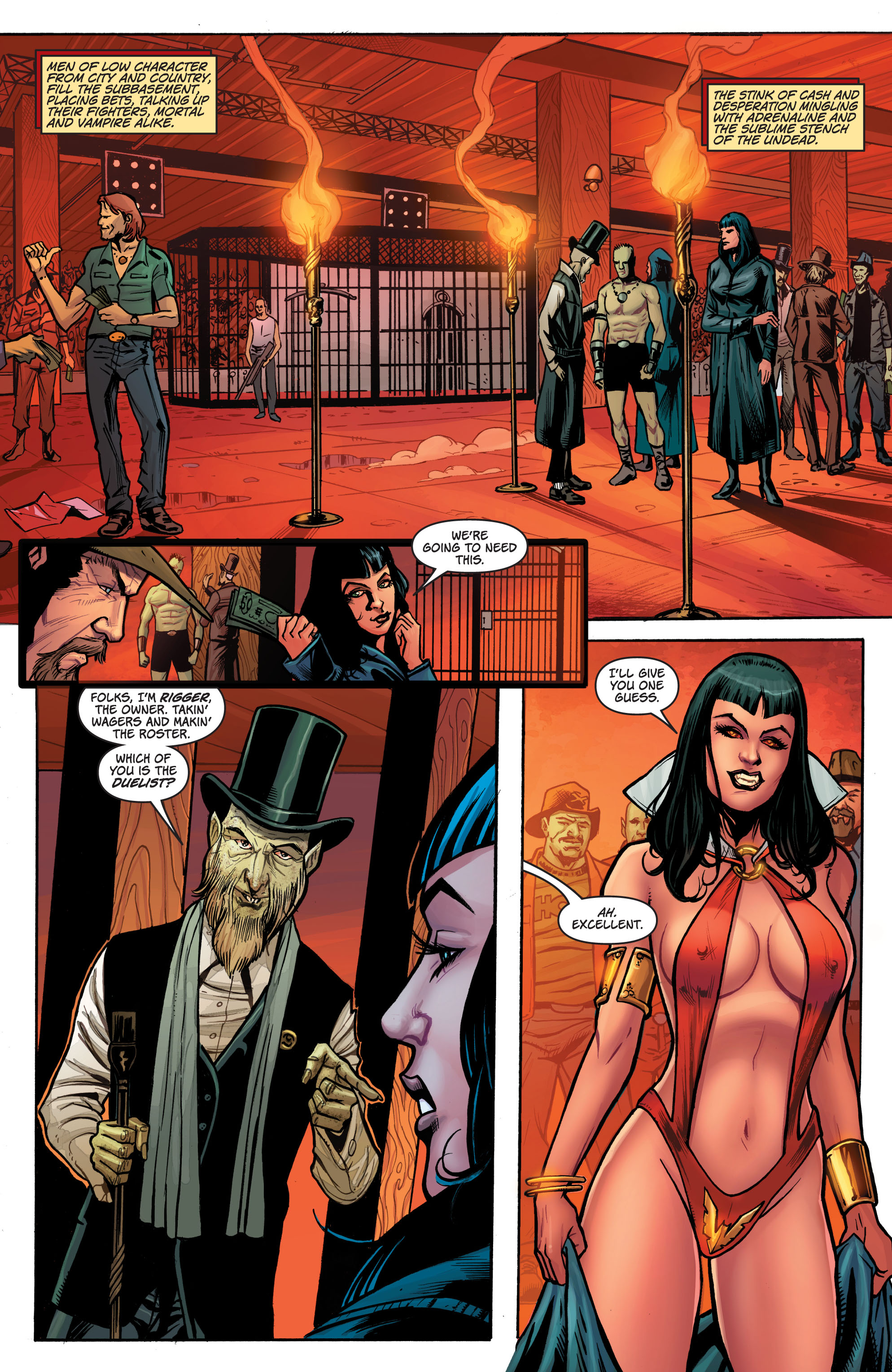 Read online Vampirella: The Red Room comic -  Issue #1 - 16