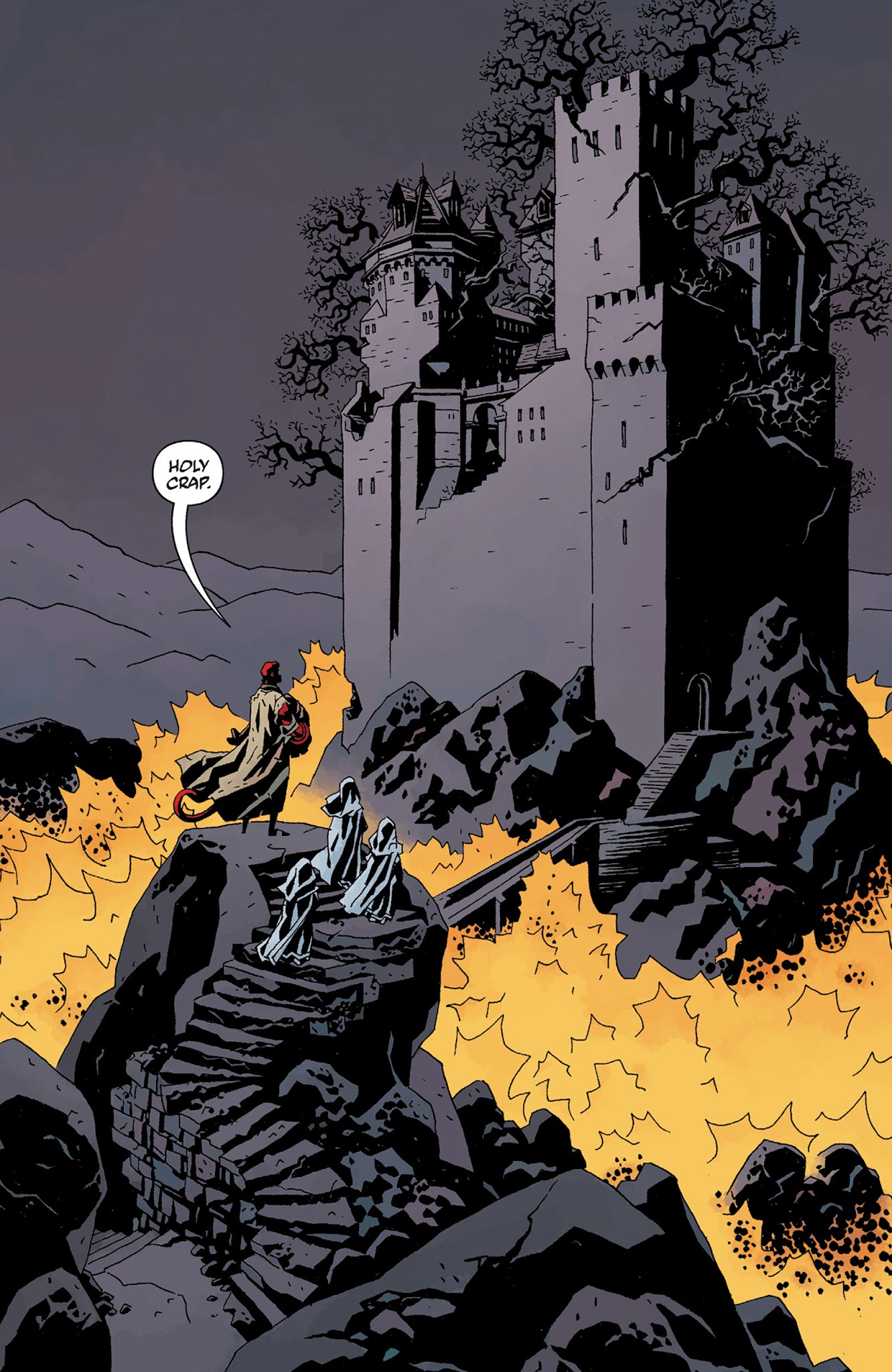 Read online Hellboy: The Wild Hunt comic -  Issue # TPB - 93