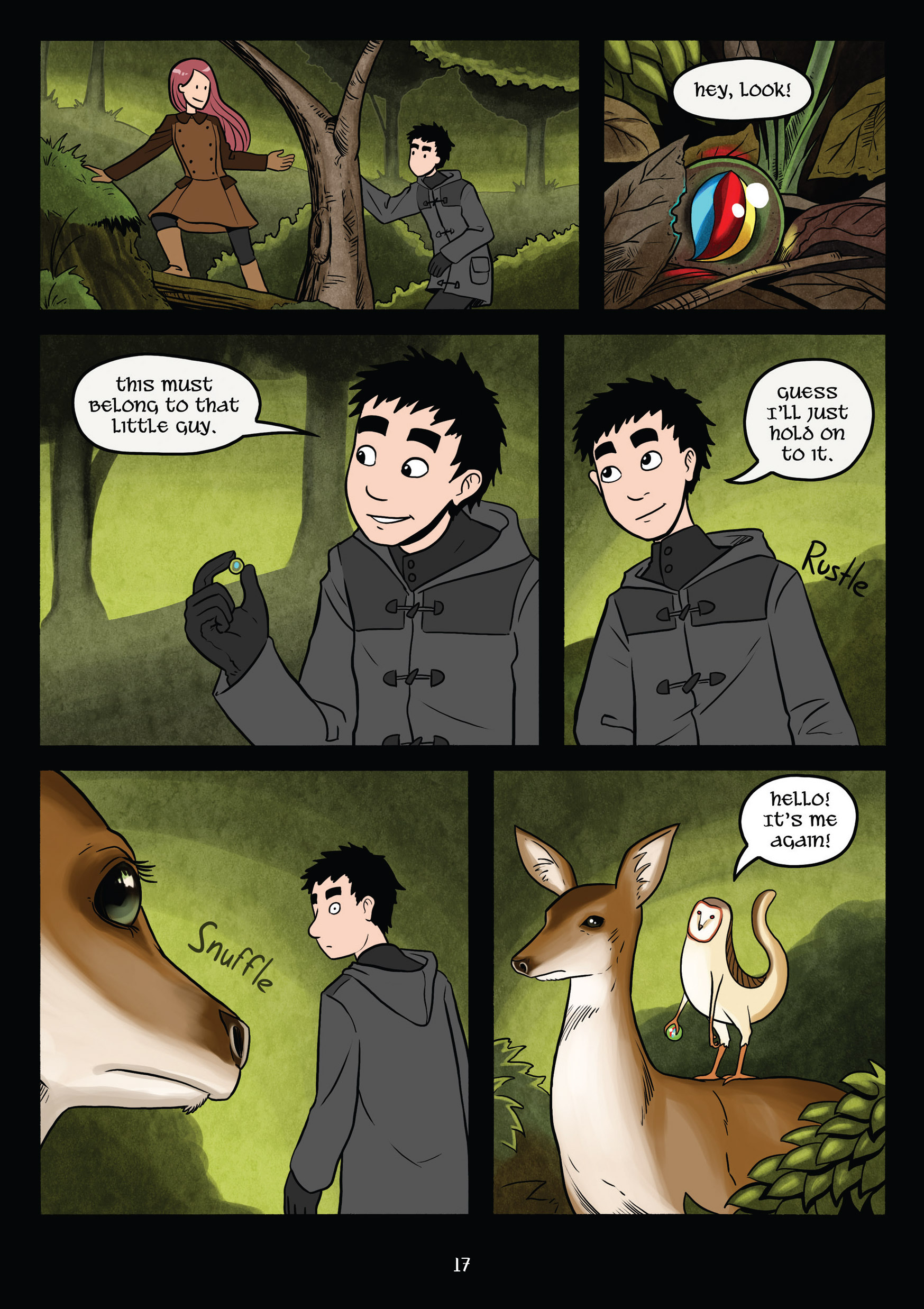 Read online Gunnerkrigg Court comic -  Issue # TPB 5 (Part 1) - 17