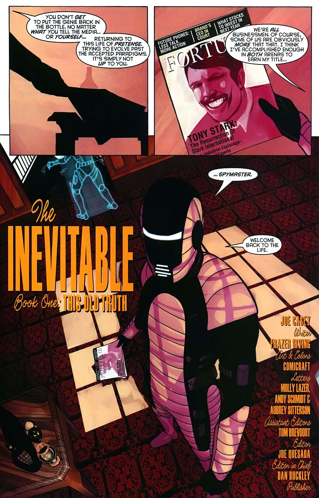 Read online Iron Man: Inevitable comic -  Issue #1 - 3