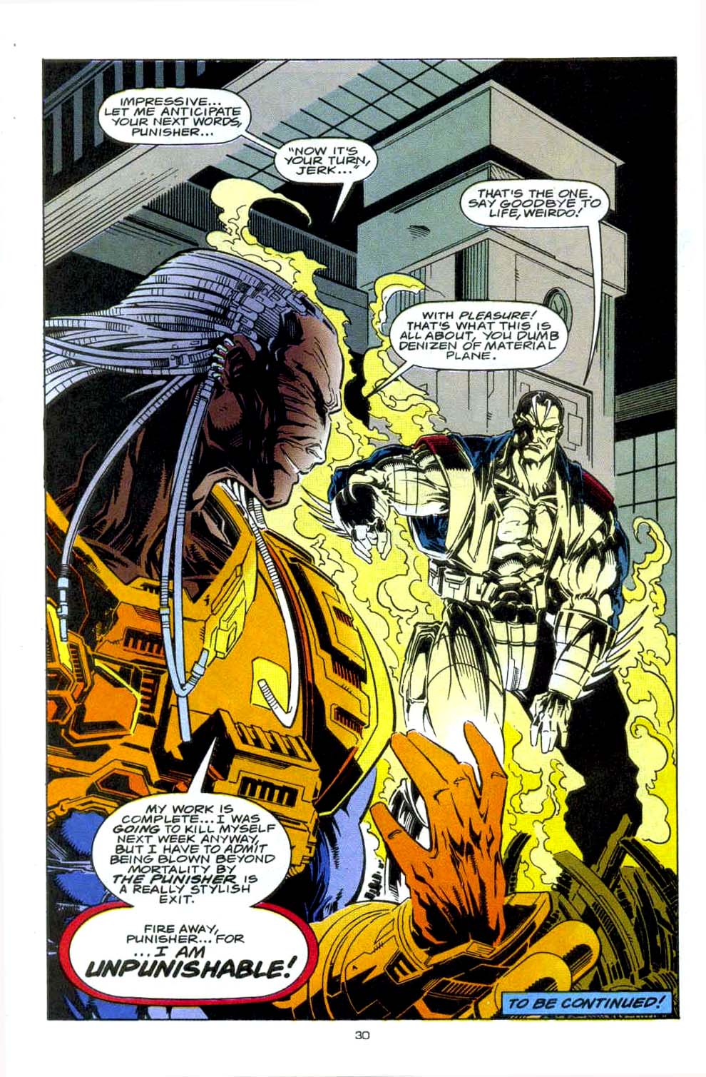 Read online Punisher 2099 comic -  Issue #25 - 22