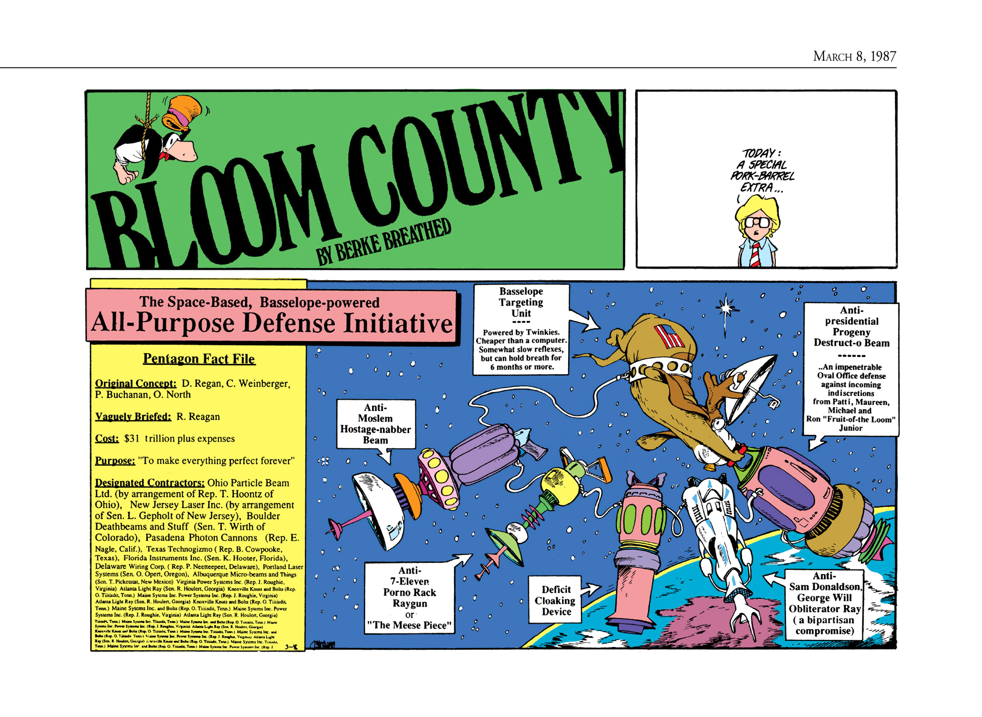 Read online The Bloom County Digital Library comic -  Issue # TPB 7 (Part 1) - 73