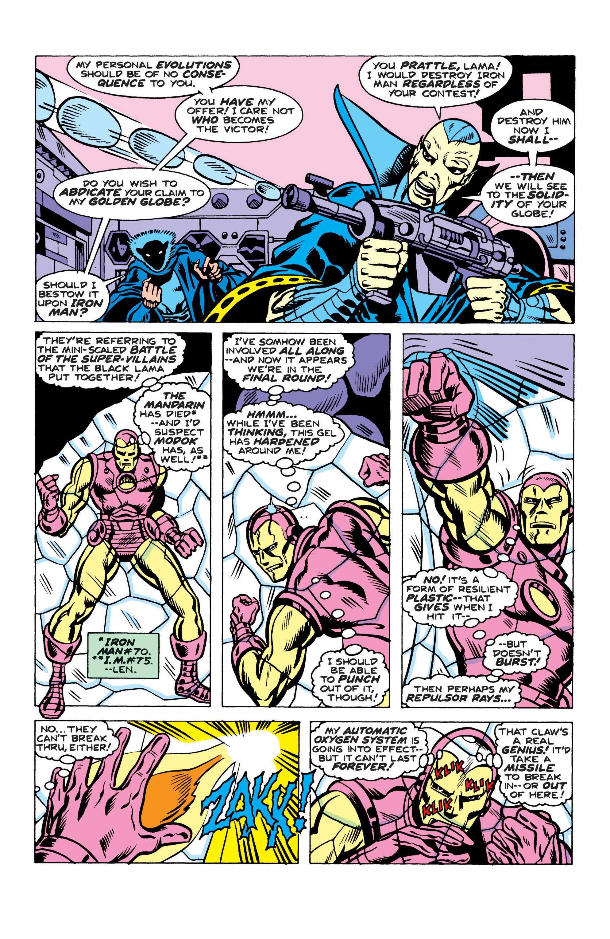 Read online Marvel Masterworks: The Invincible Iron Man comic -  Issue # TPB 10 (Part 2) - 63