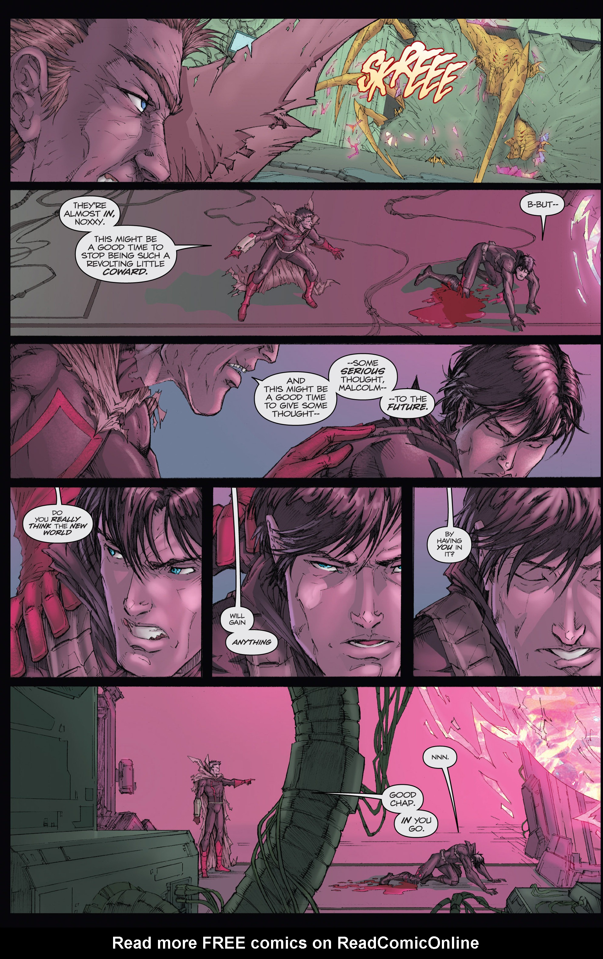 Read online Extermination comic -  Issue #8 - 9