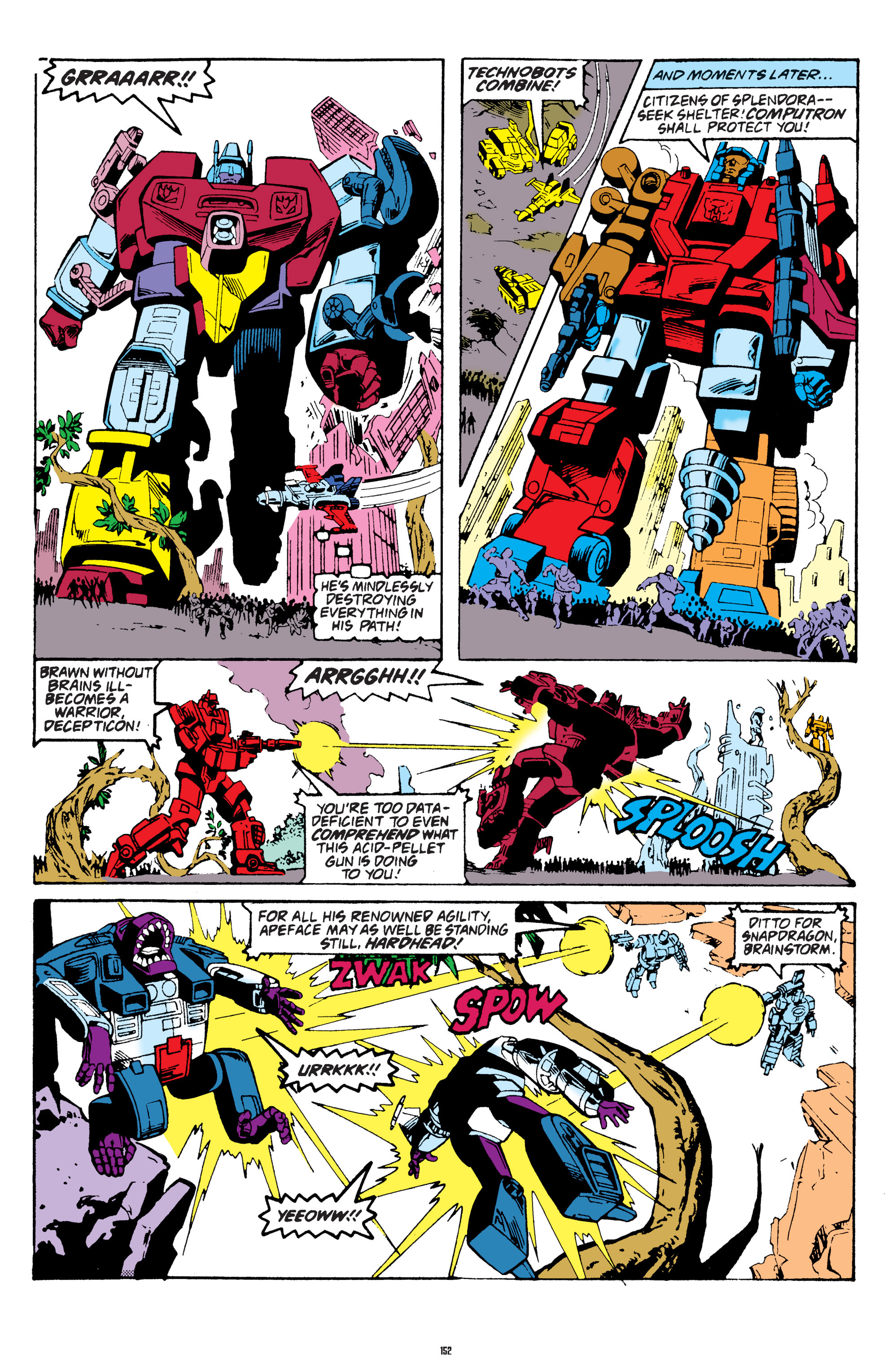 Read online The Transformers Classics comic -  Issue # TPB 7 - 151