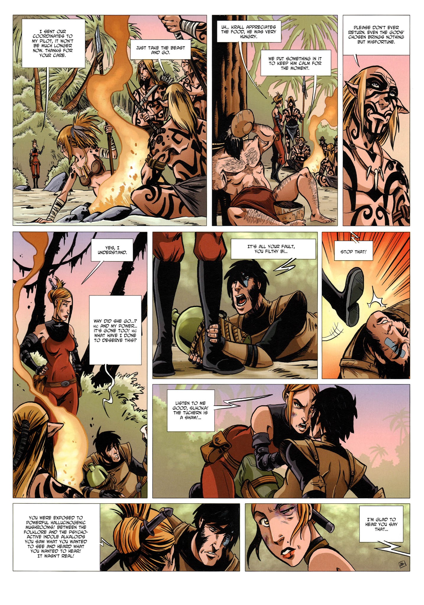 Read online Slhoka comic -  Issue #5 - 38