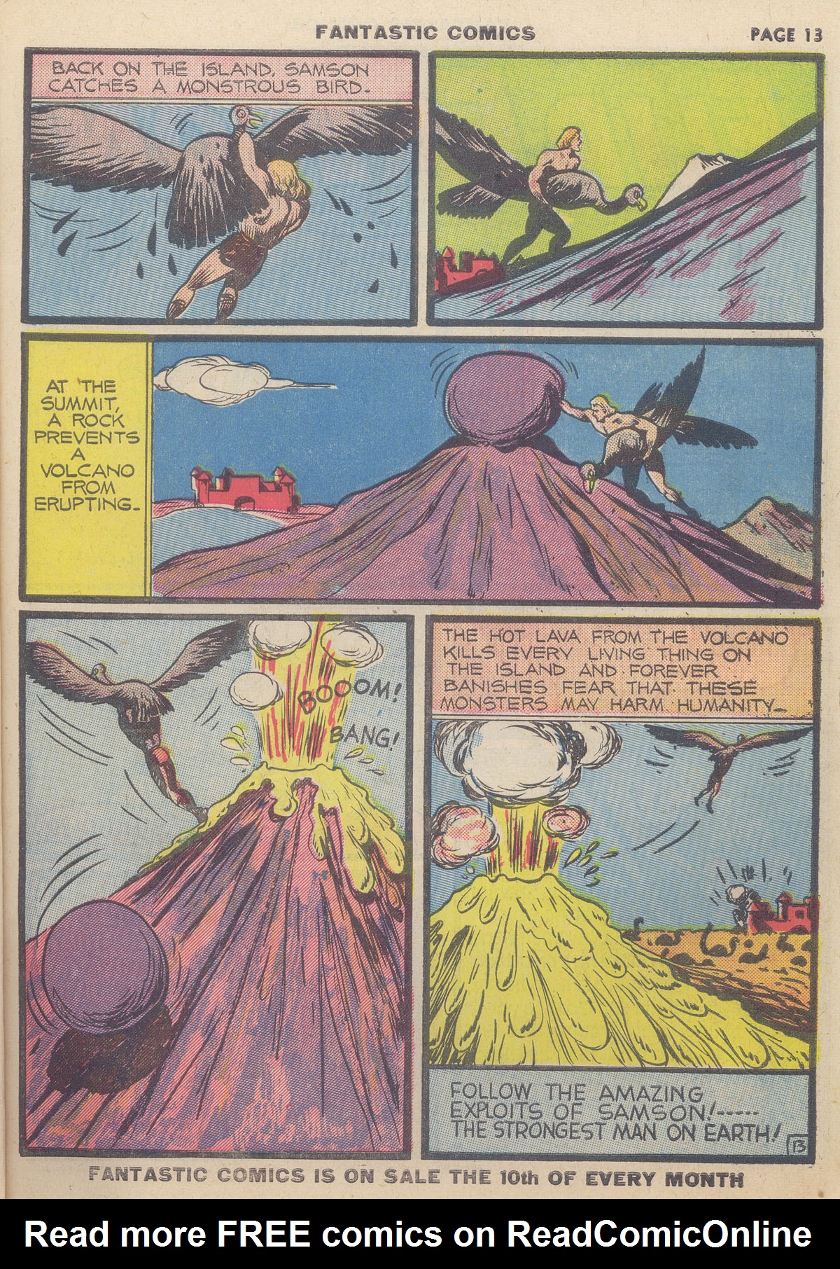 Read online Fantastic Comics comic -  Issue #9 - 15