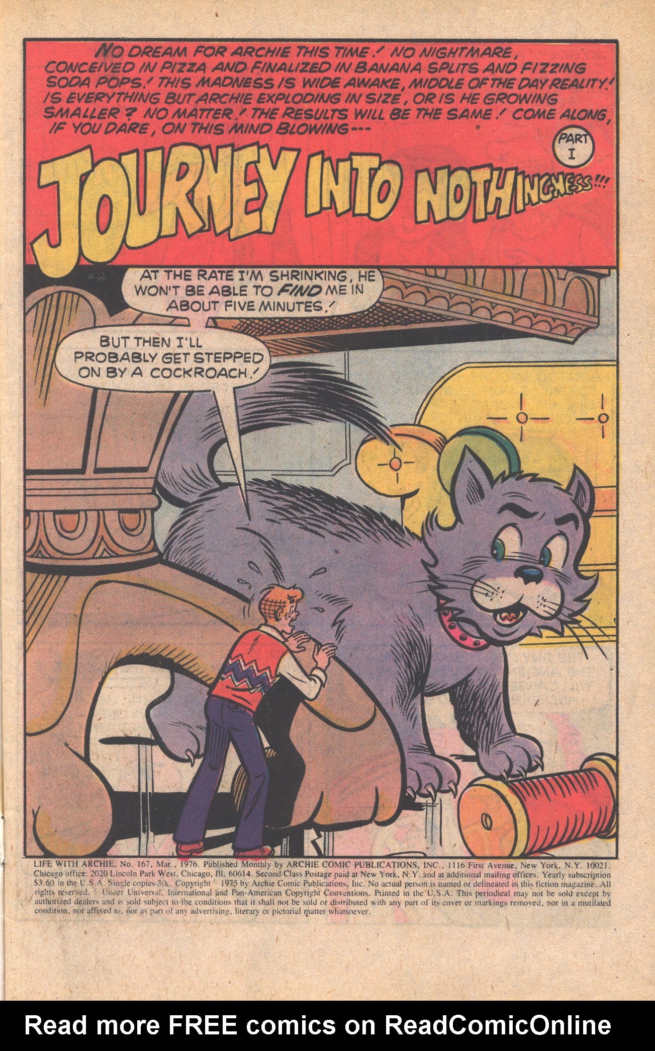Read online Life With Archie (1958) comic -  Issue #167 - 3